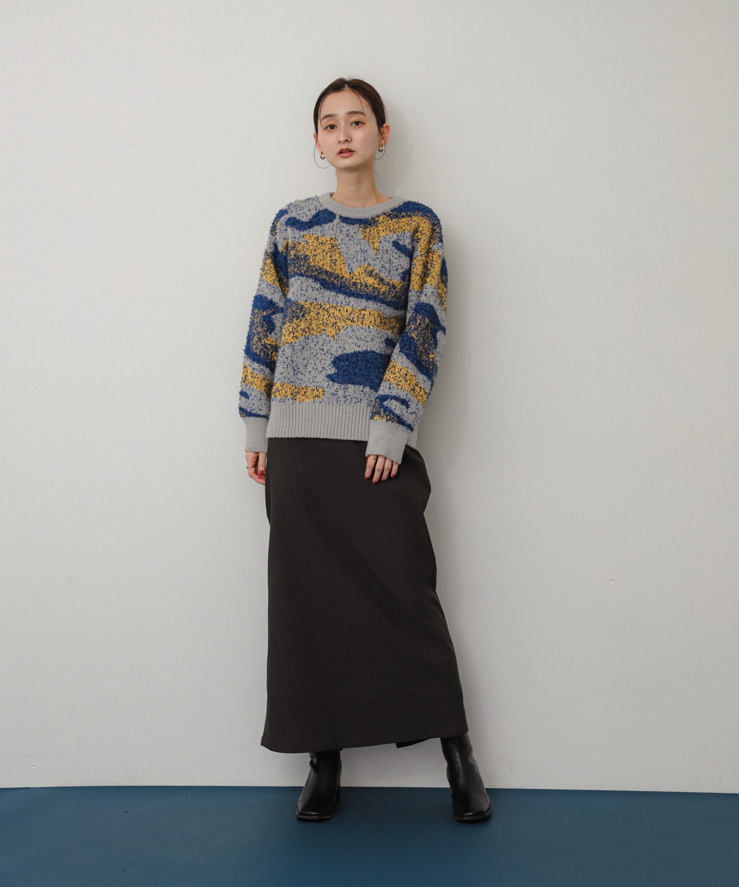 身長：169cm サイズ：one