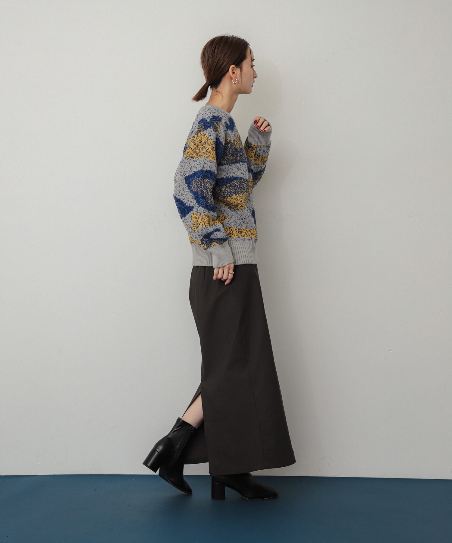身長：169cm サイズ：one