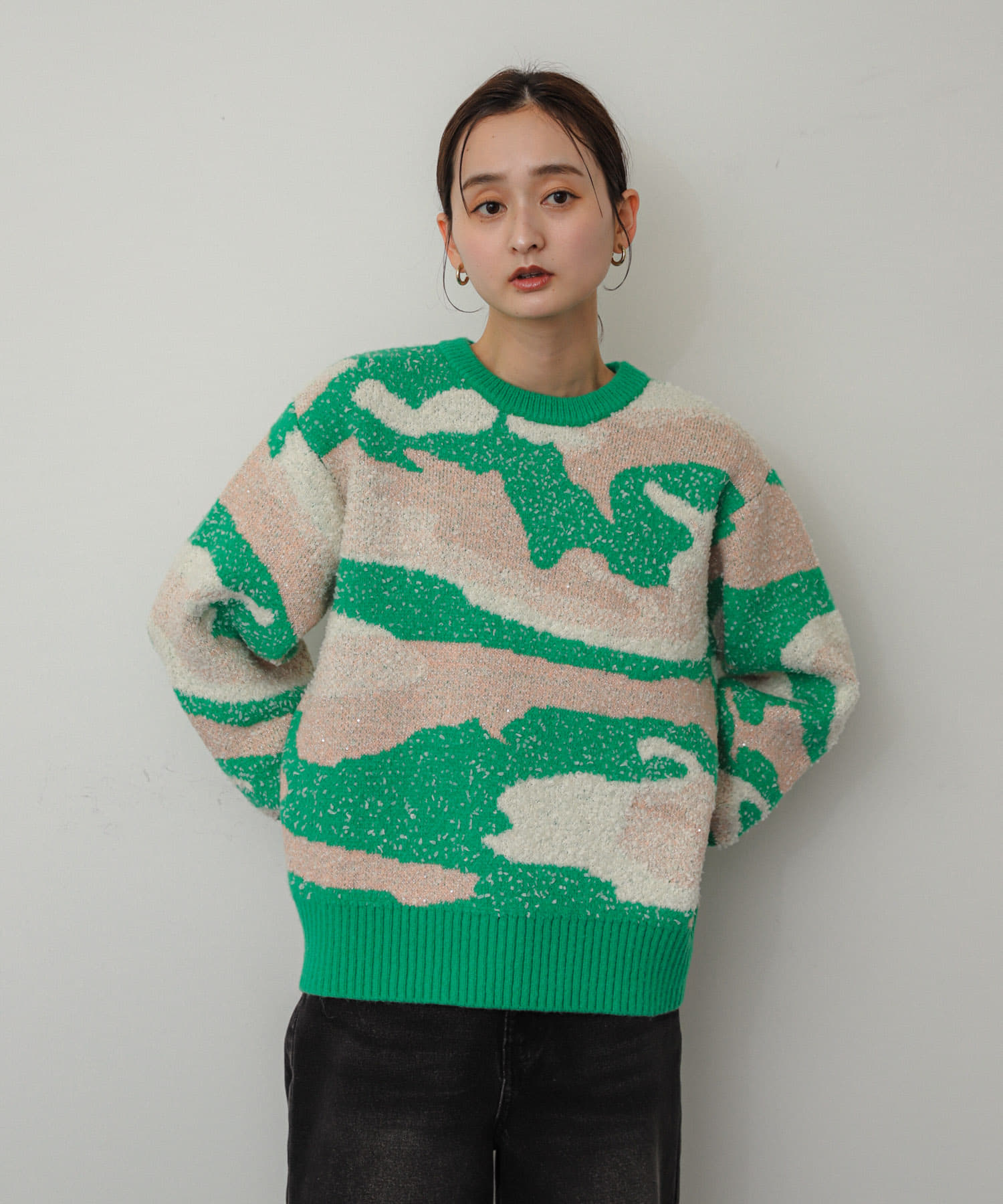 身長：169cm サイズ：one