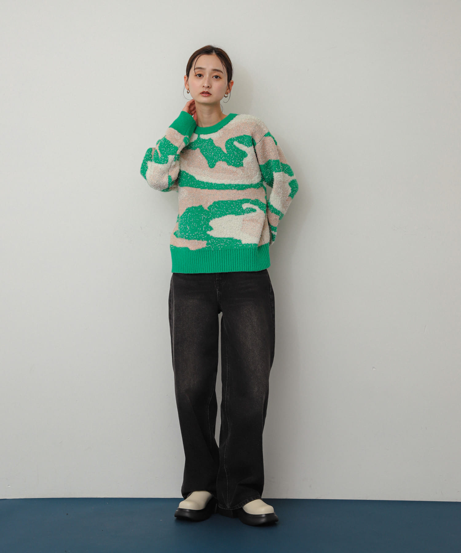 身長：169cm サイズ：one