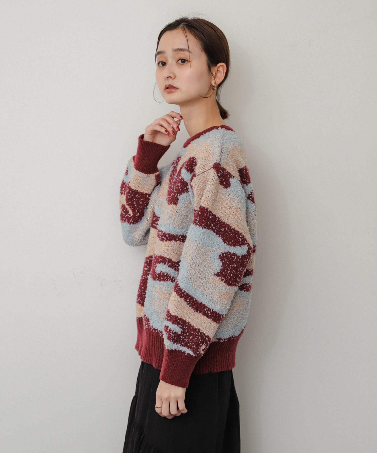 身長：169cm サイズ：one