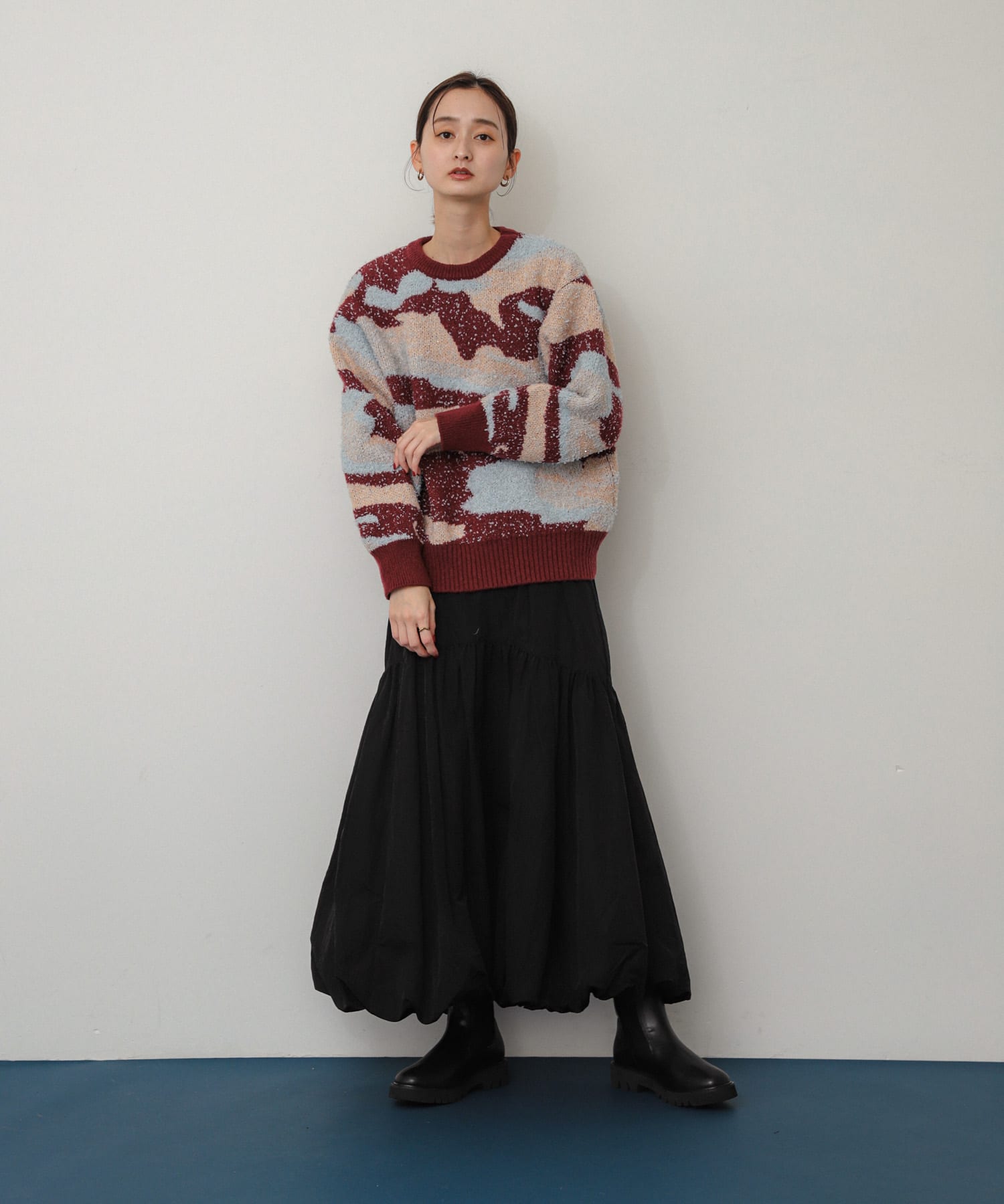 身長：169cm サイズ：one