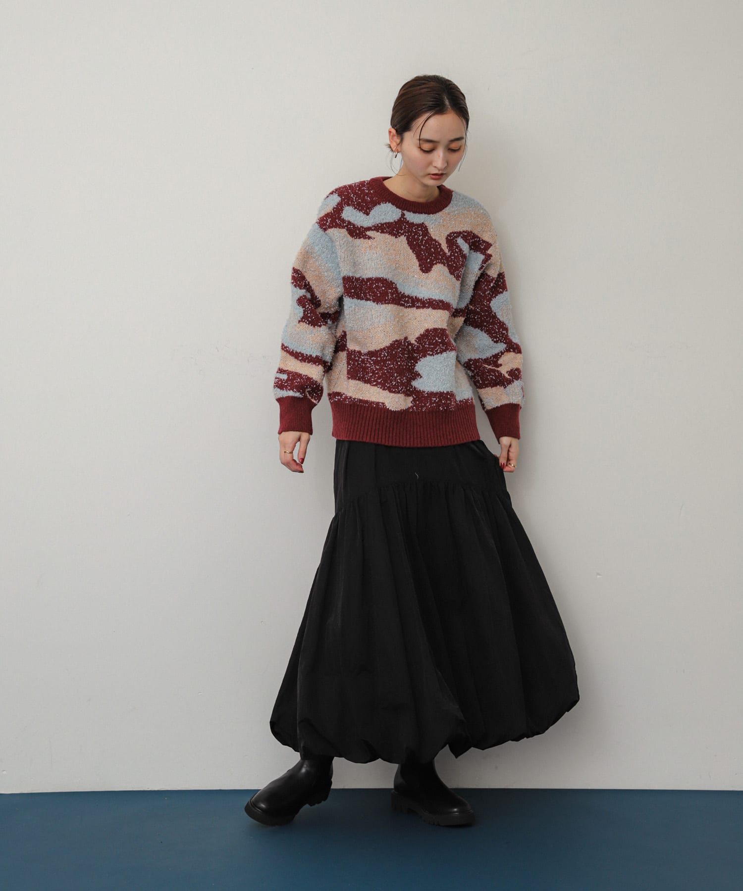 身長：169cm サイズ：one