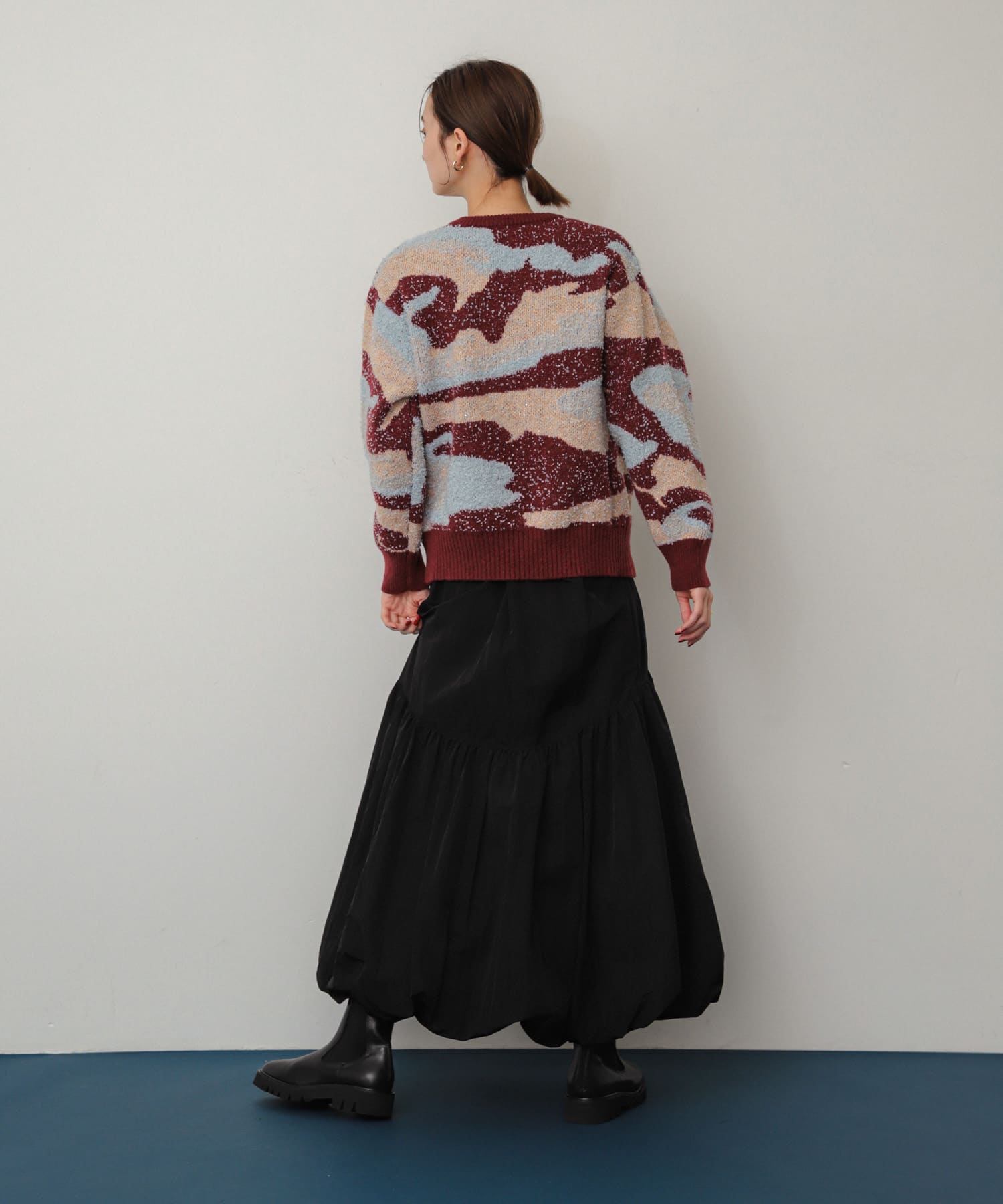 身長：169cm サイズ：one