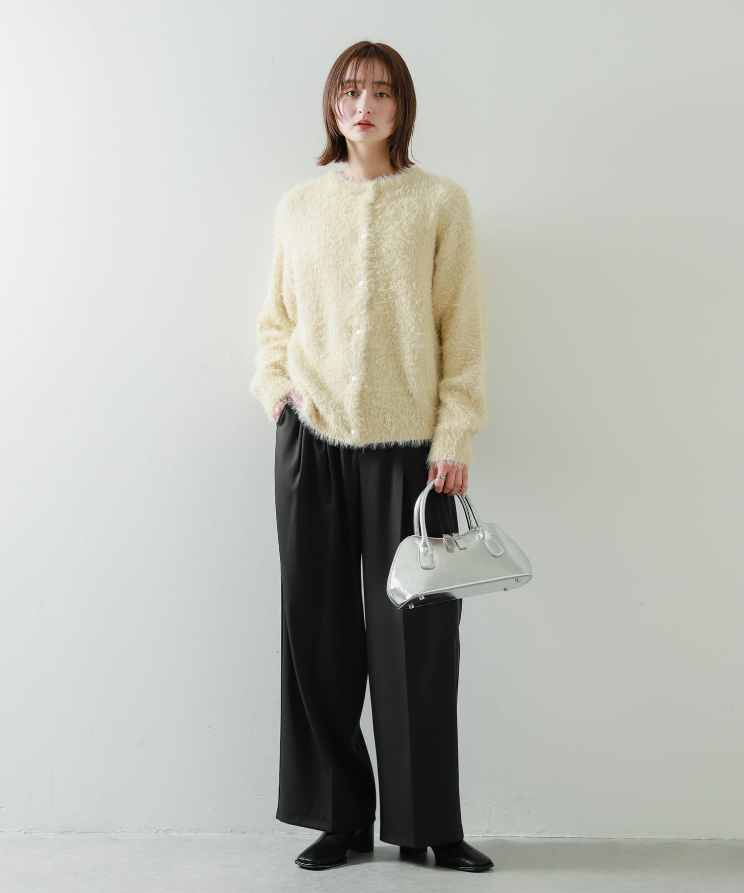 身長：169cm サイズ：one