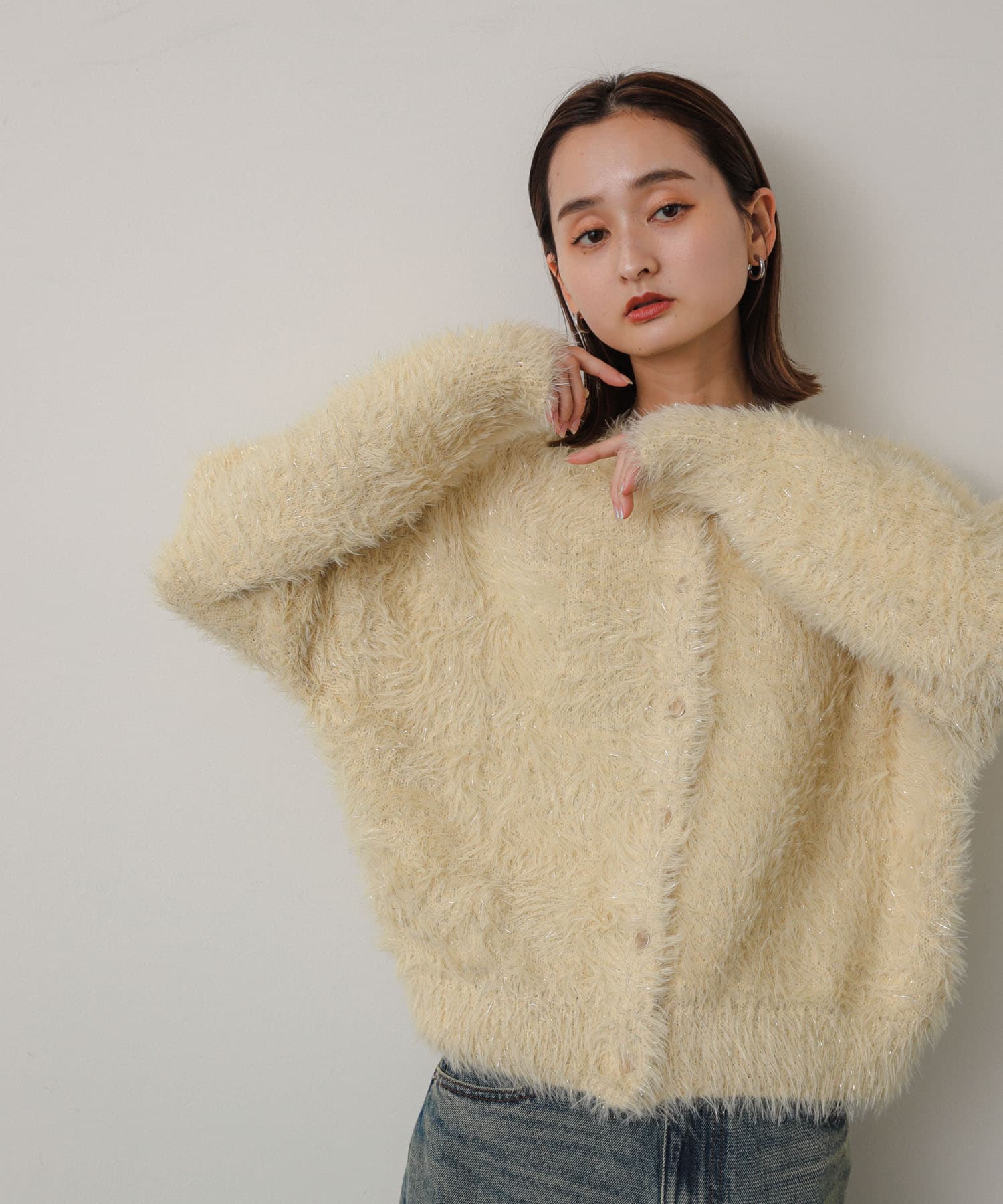 身長：169cm サイズ：one