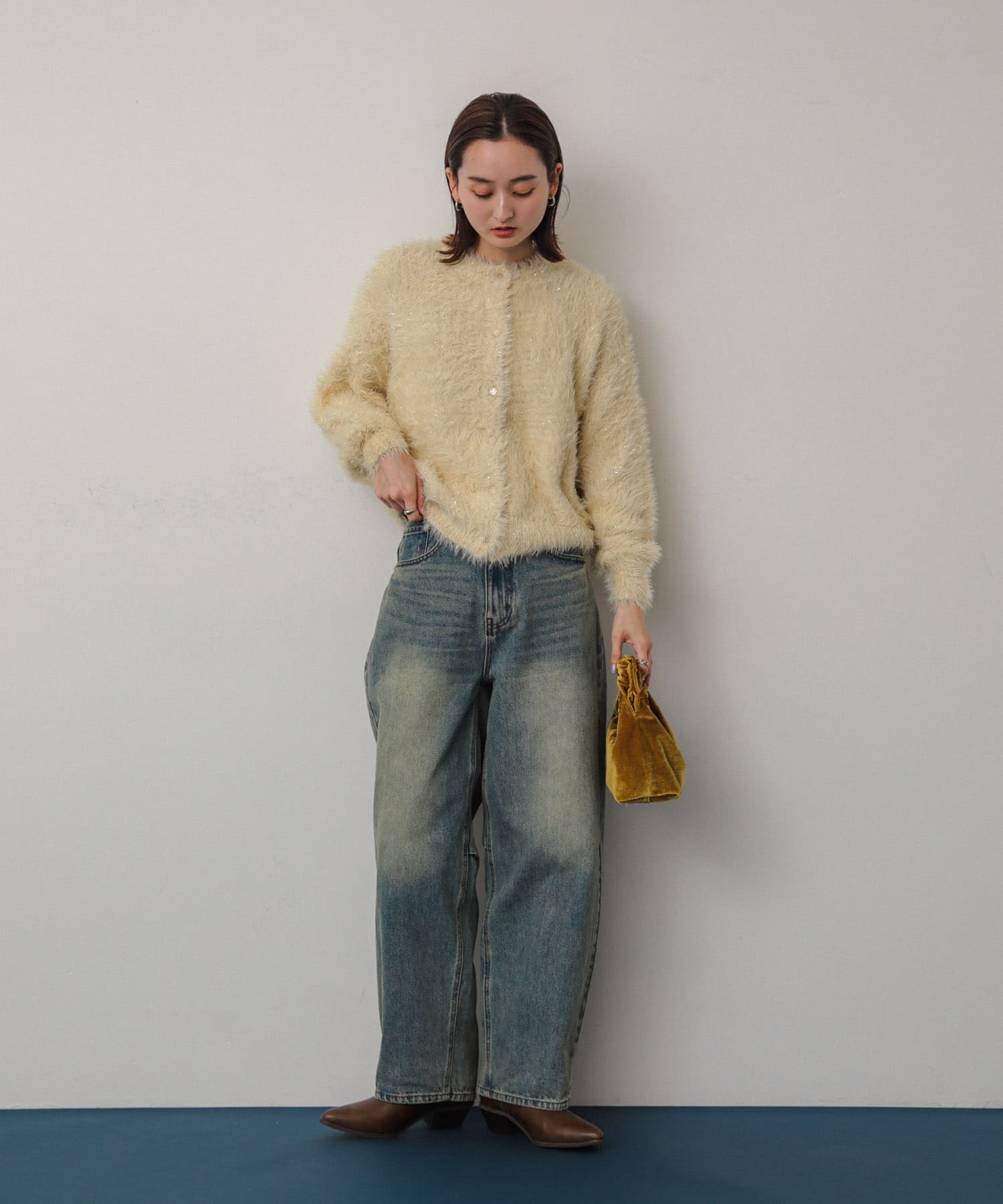 身長：169cm サイズ：one