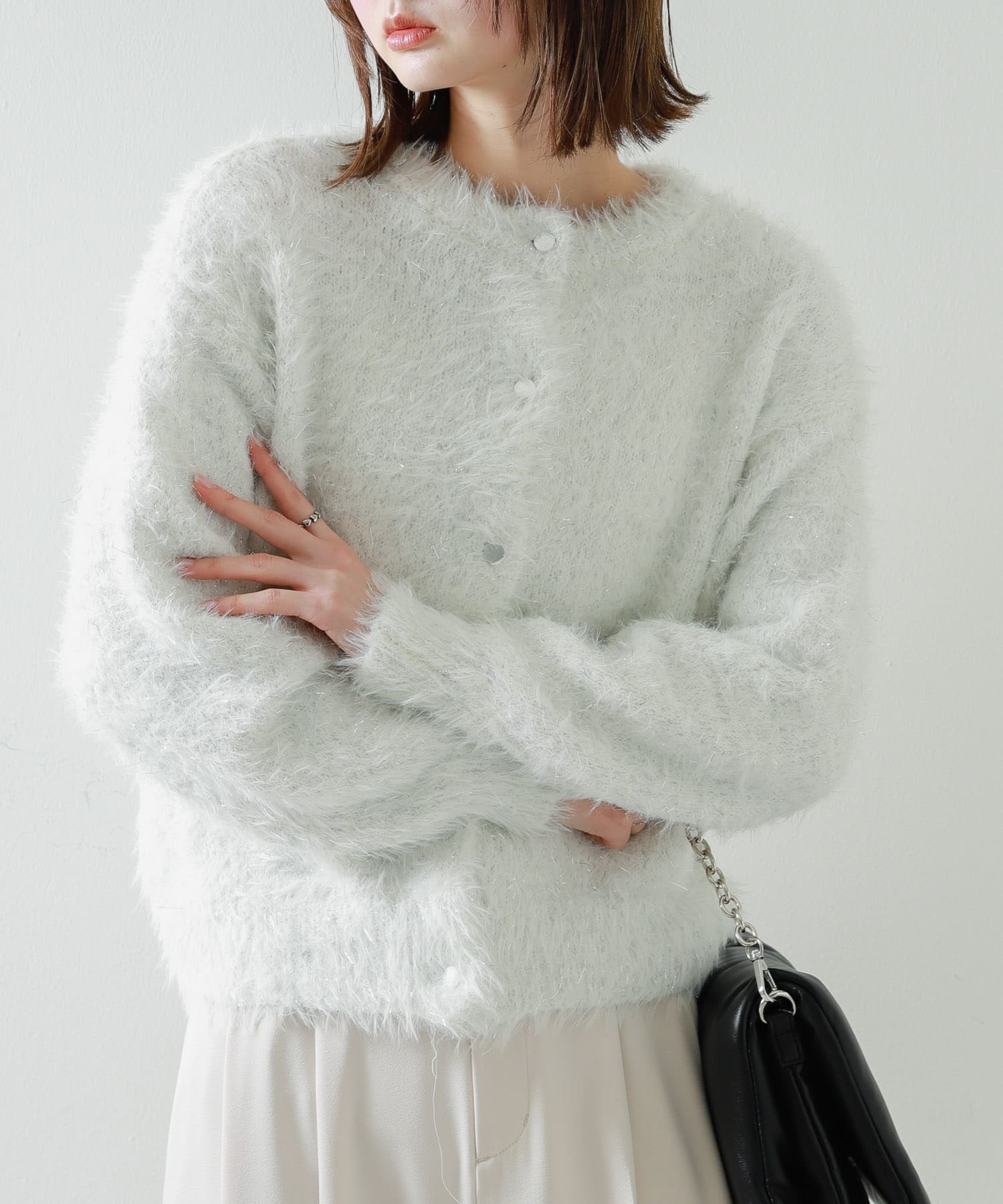 身長：169cm サイズ：one