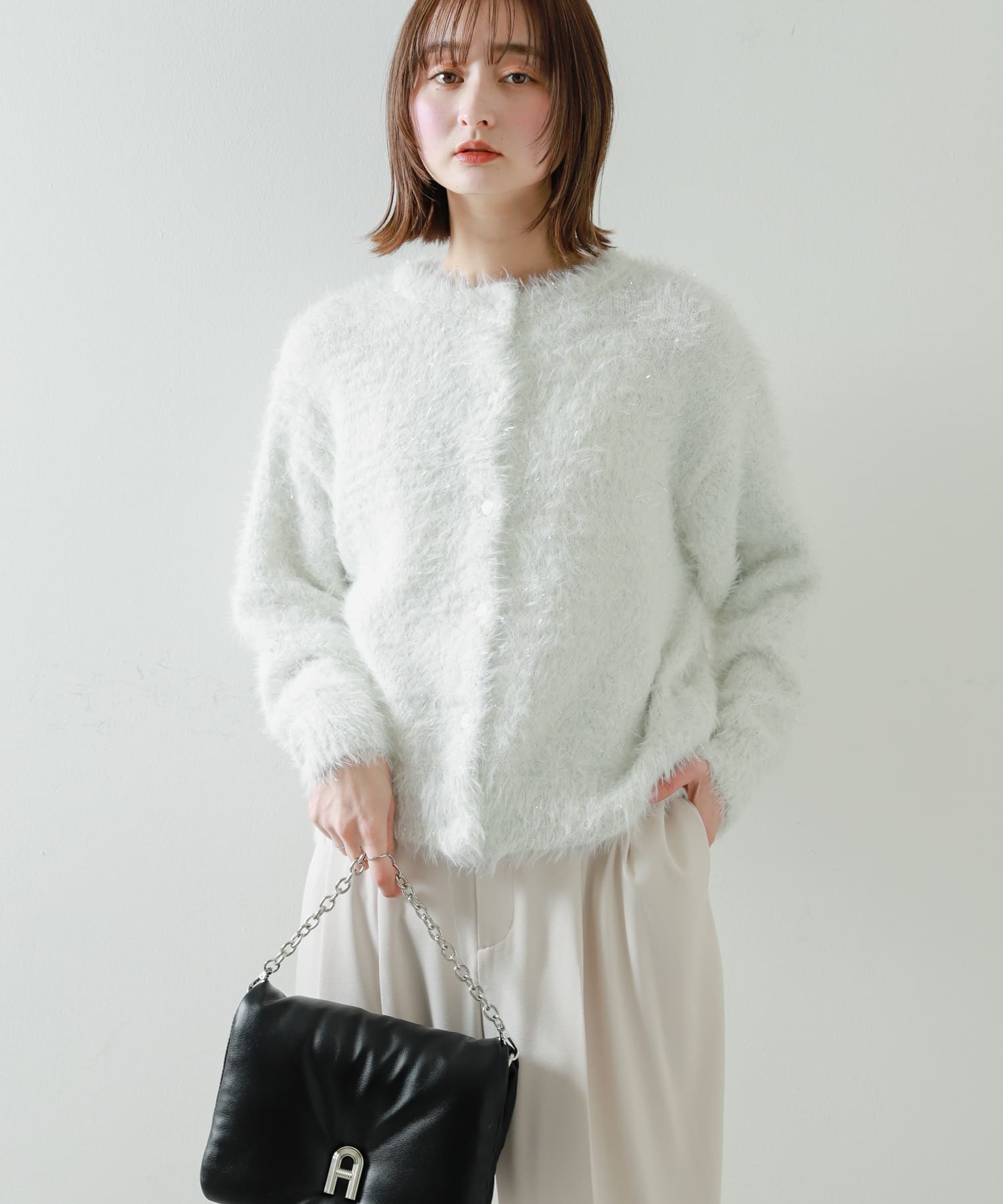 身長：169cm サイズ：one