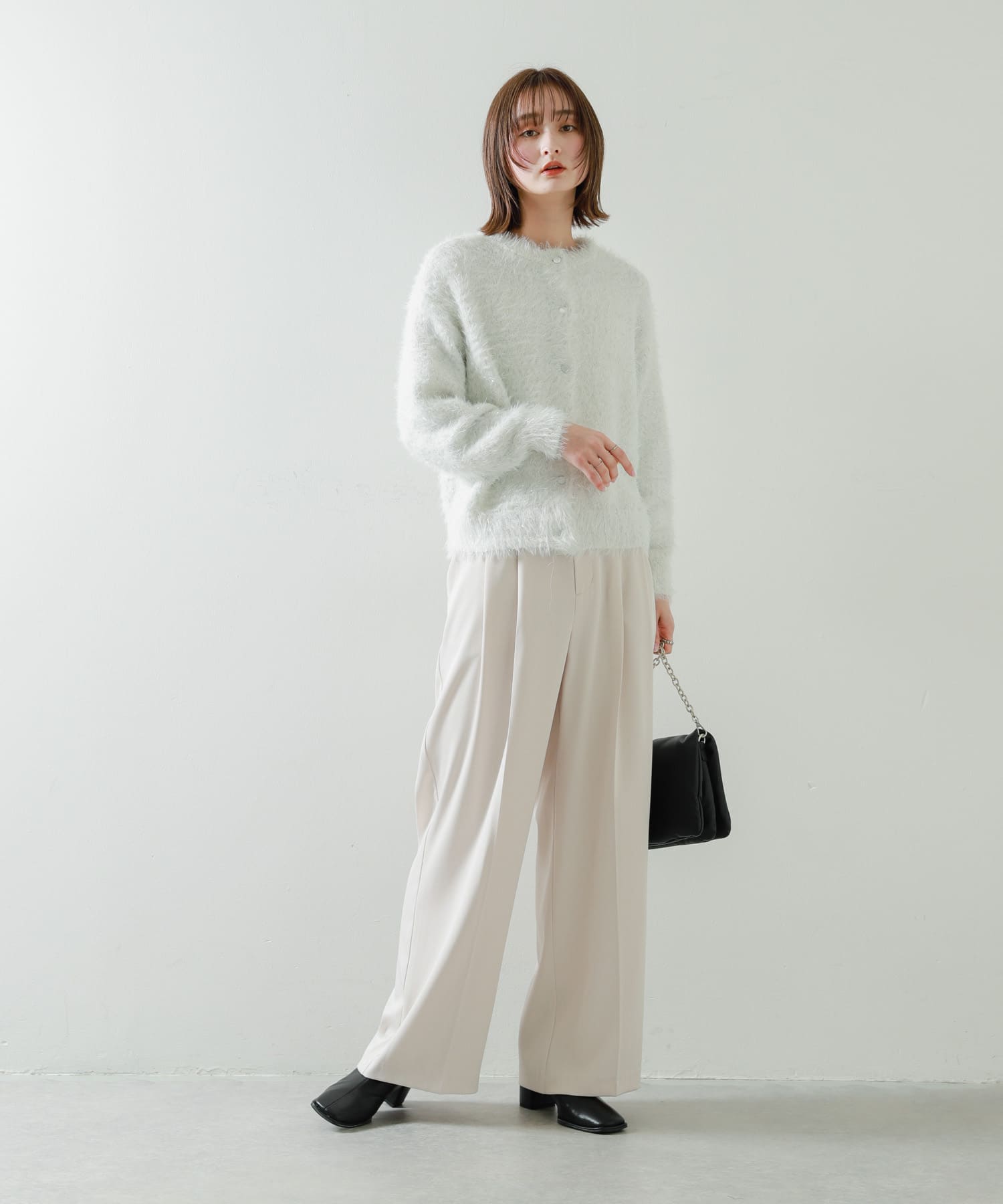 身長：169cm サイズ：one