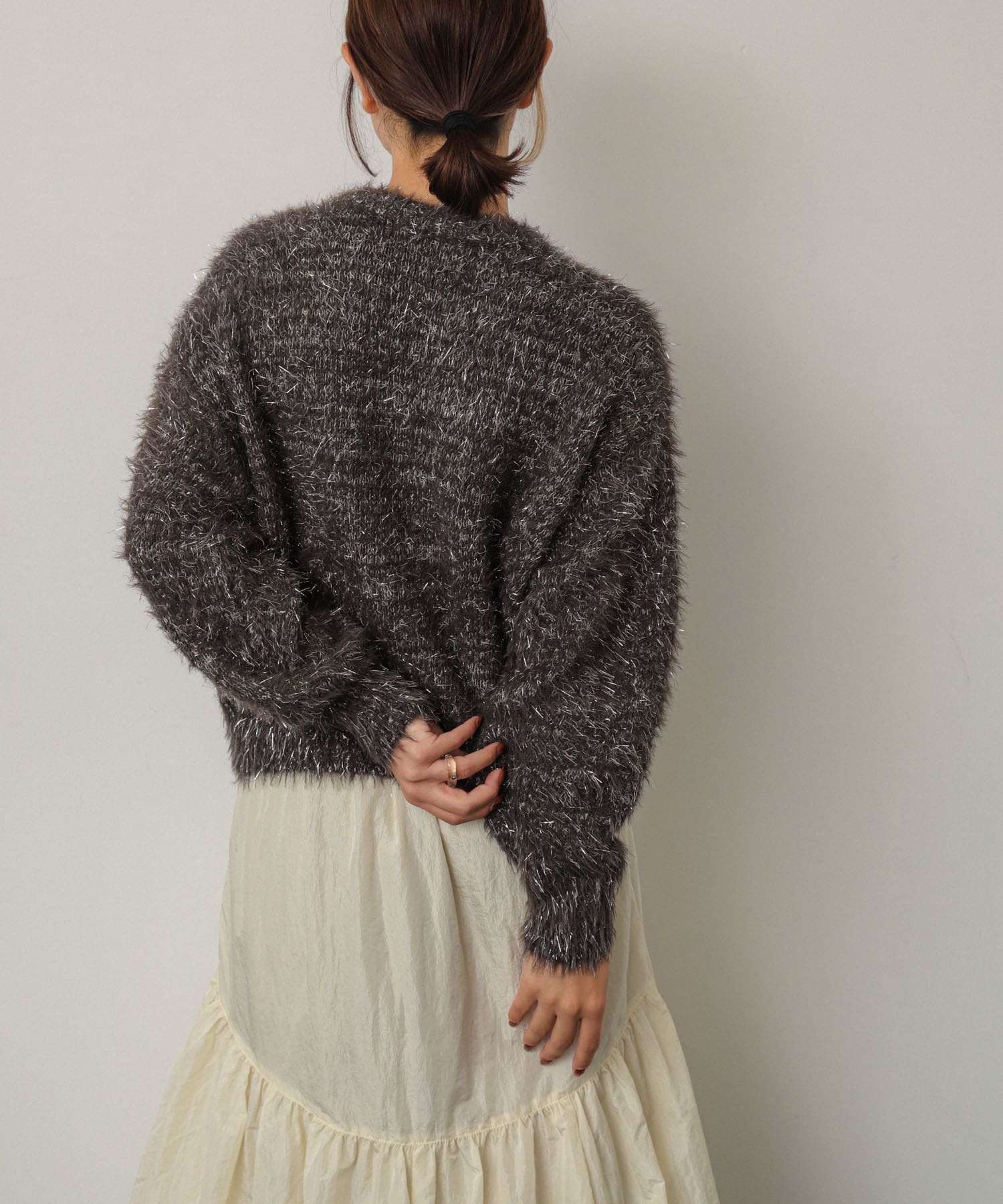 身長：158cm サイズ：one