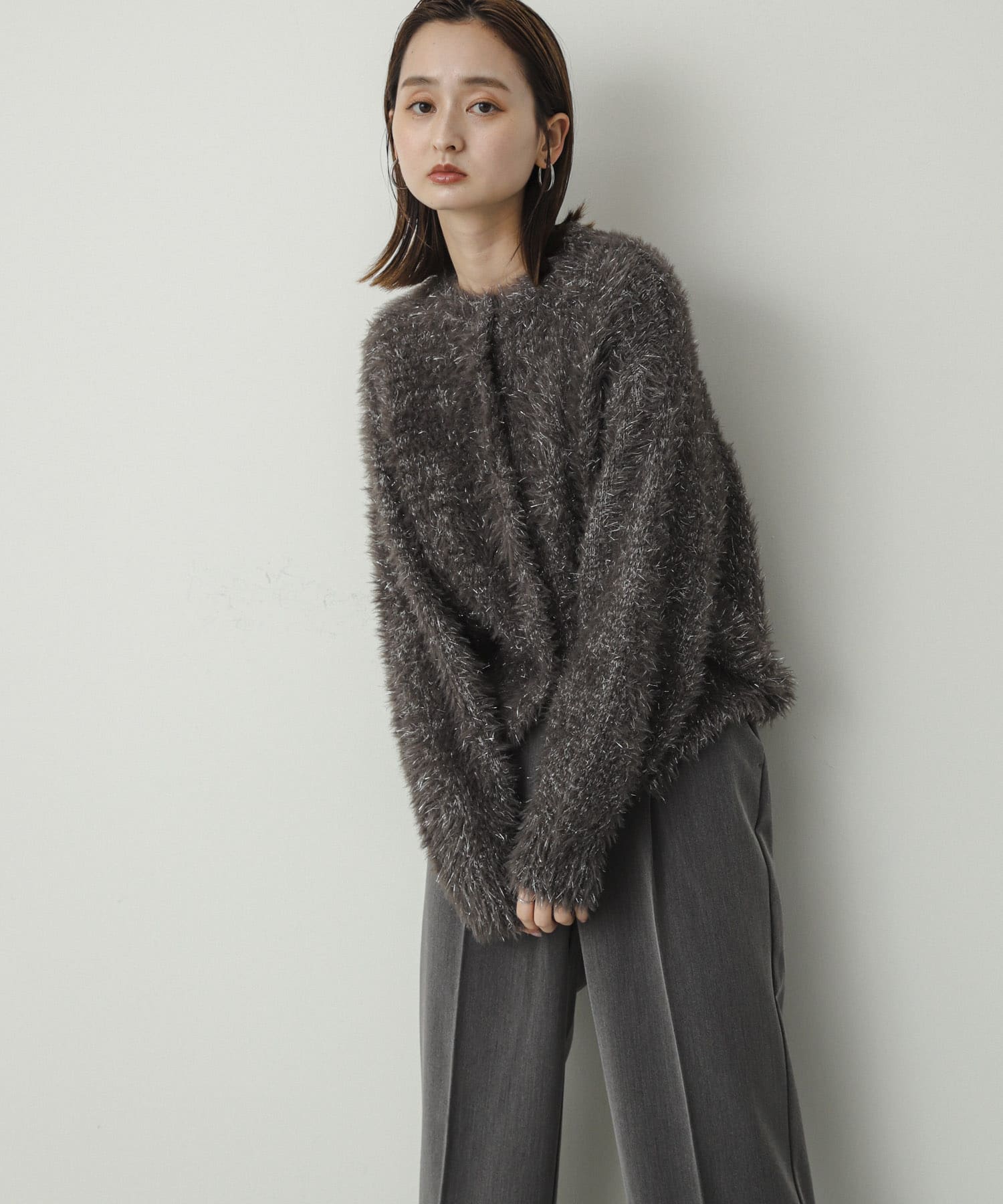 身長：169cm サイズ：one