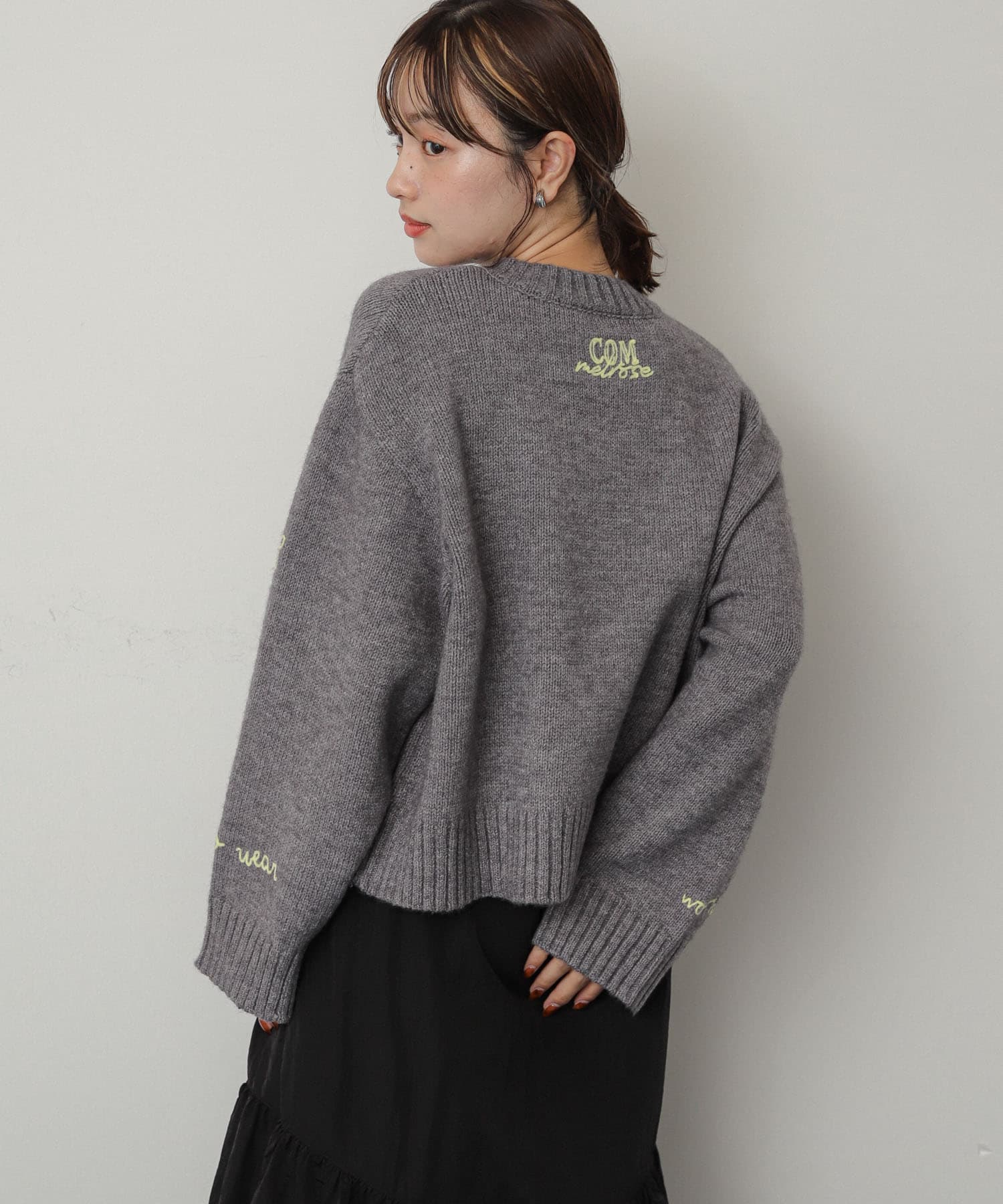 身長：158cm サイズ：one