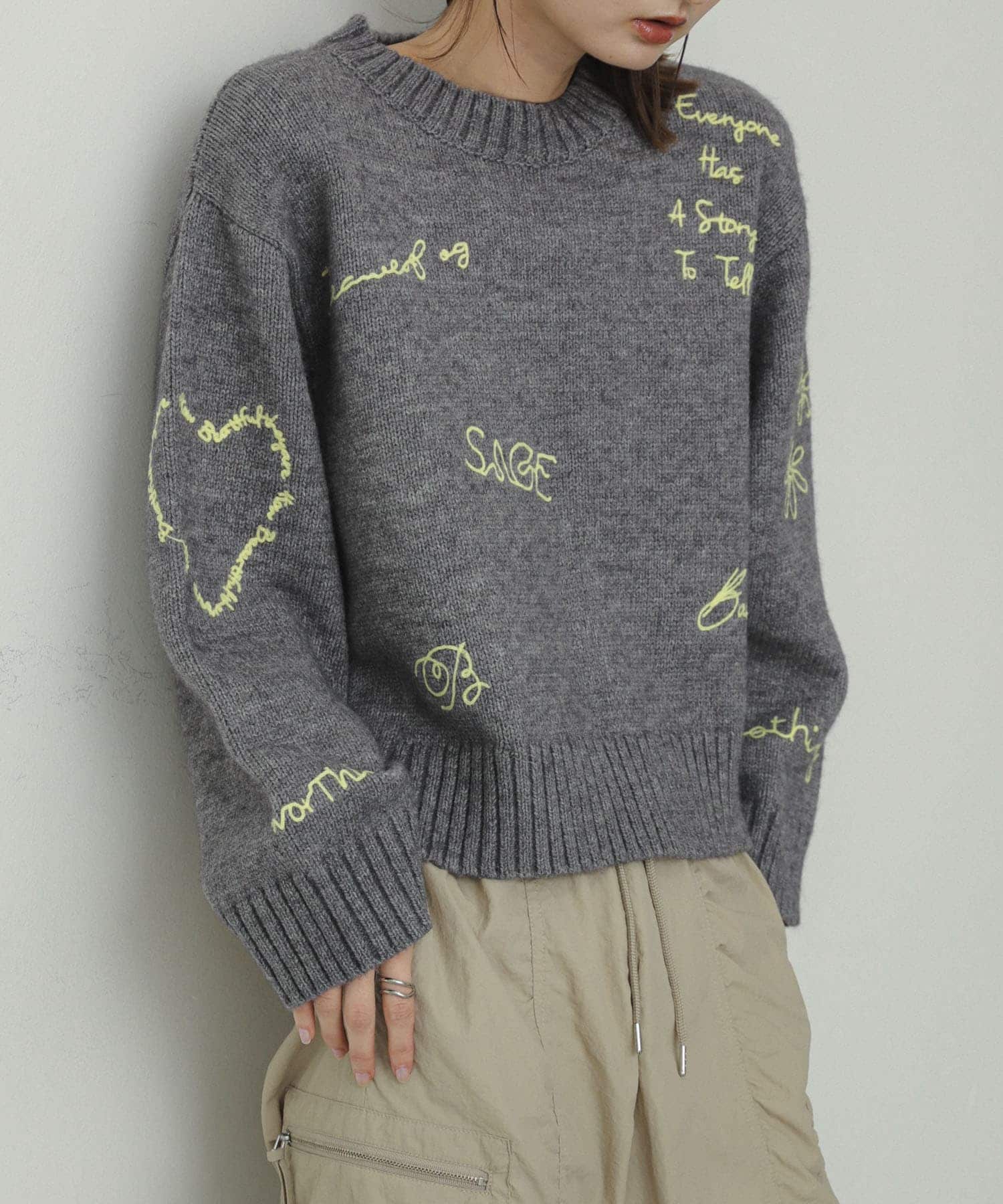 身長：169cm サイズ：one
