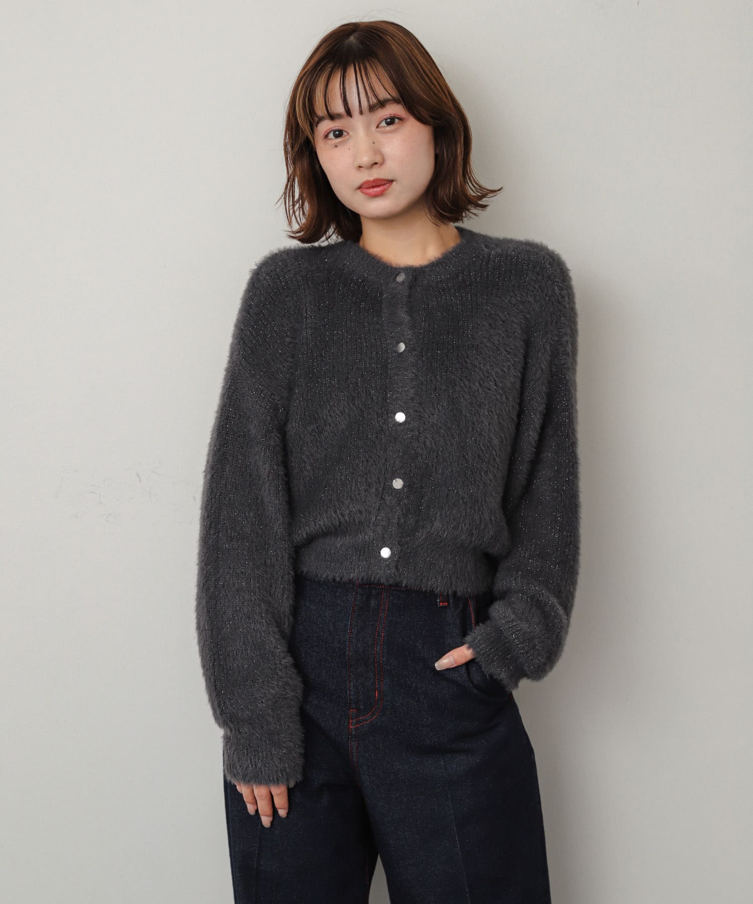 身長：158cm サイズ：one