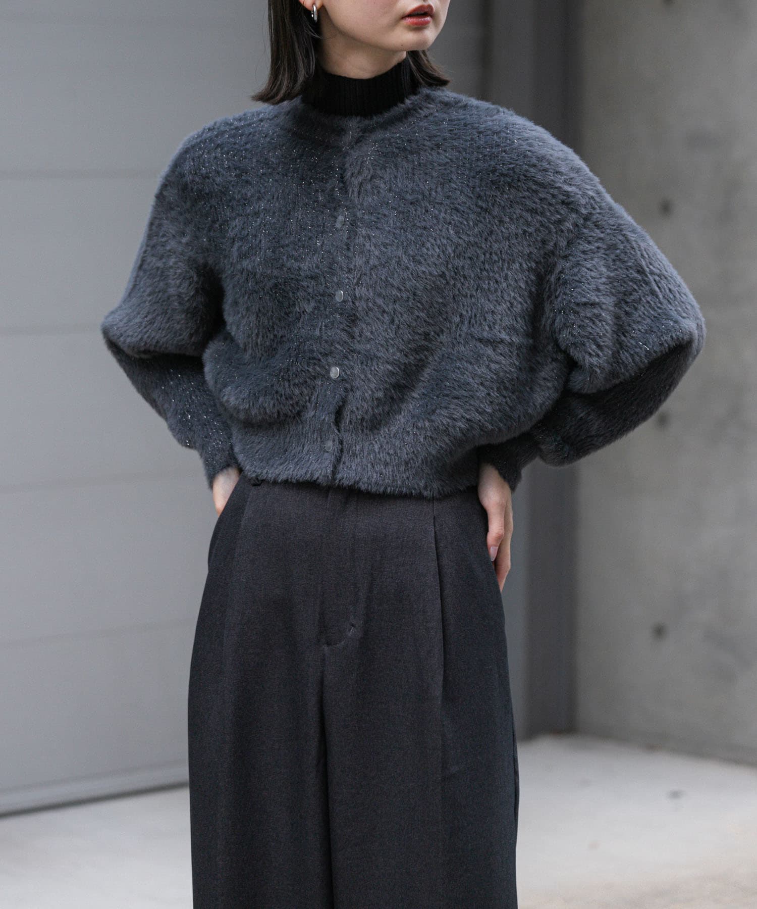 身長：169cm サイズ：one