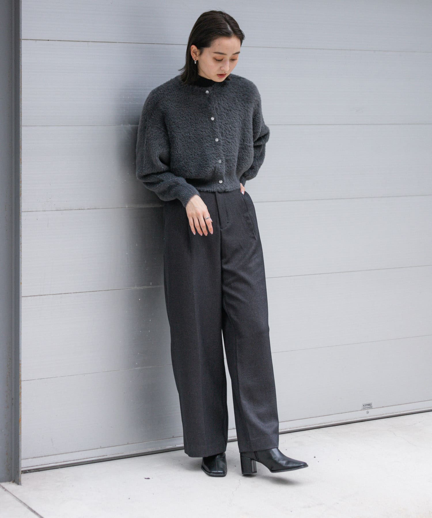 身長：169cm サイズ：one