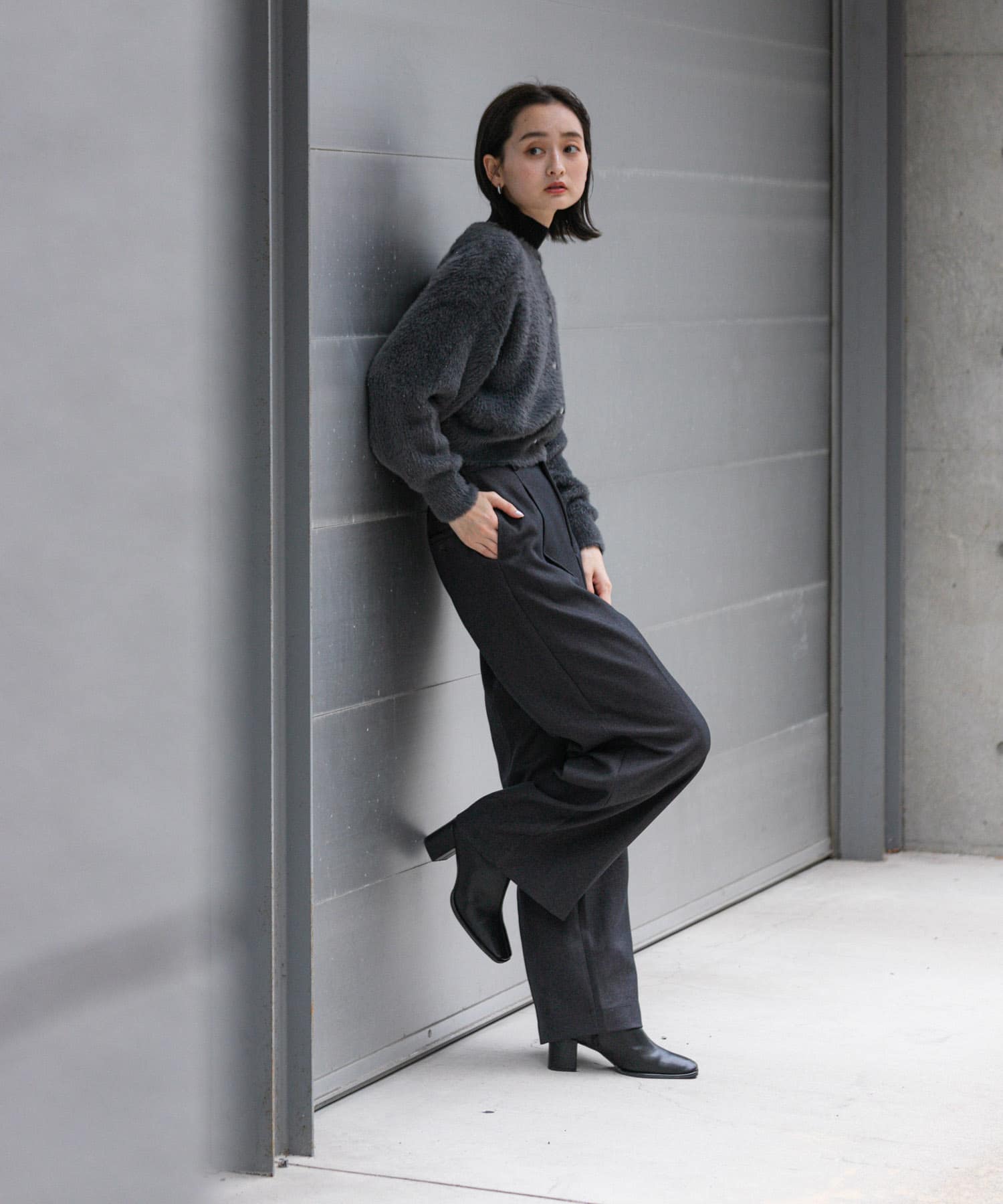 身長：169cm サイズ：one