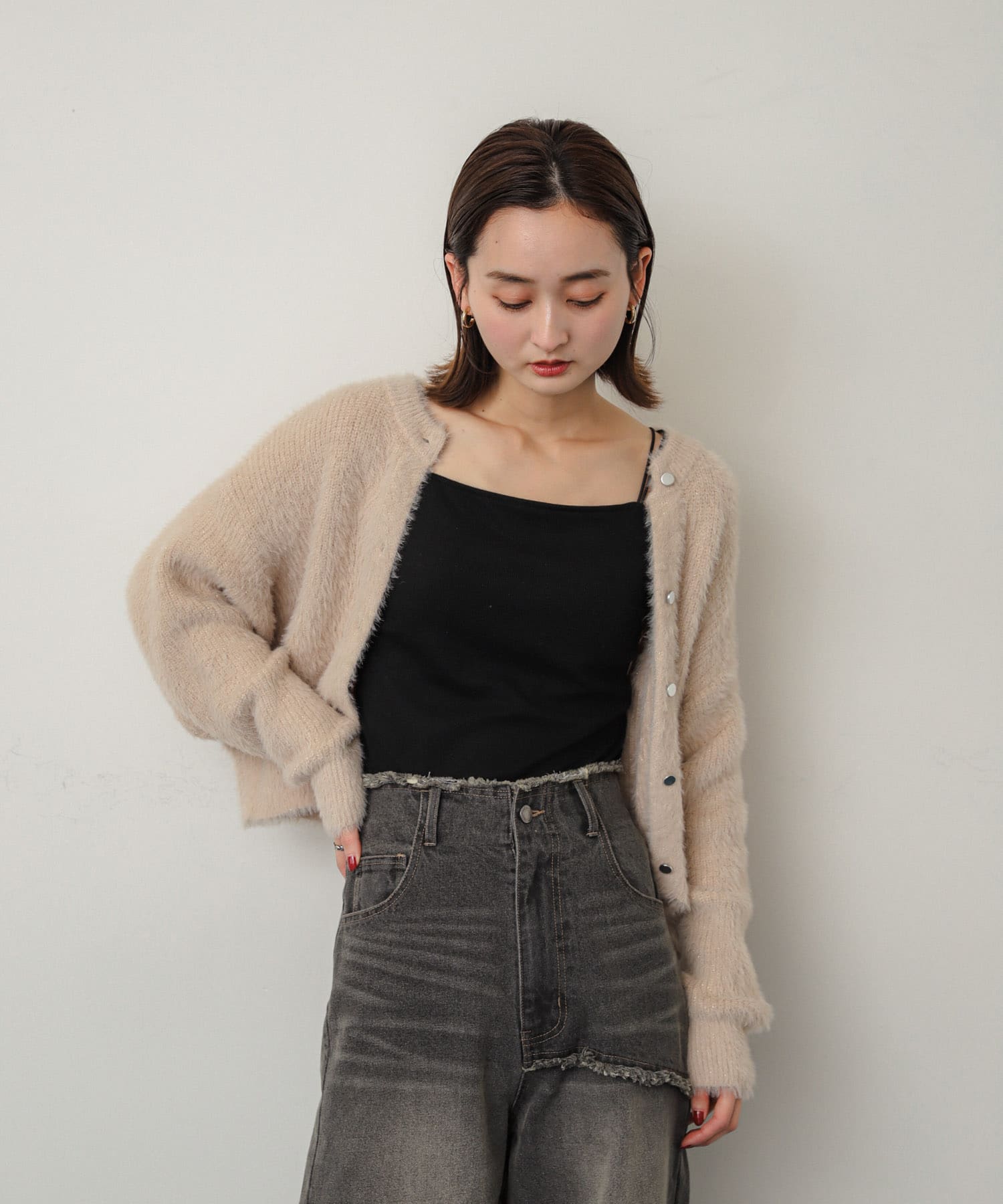 身長：169cm サイズ：one