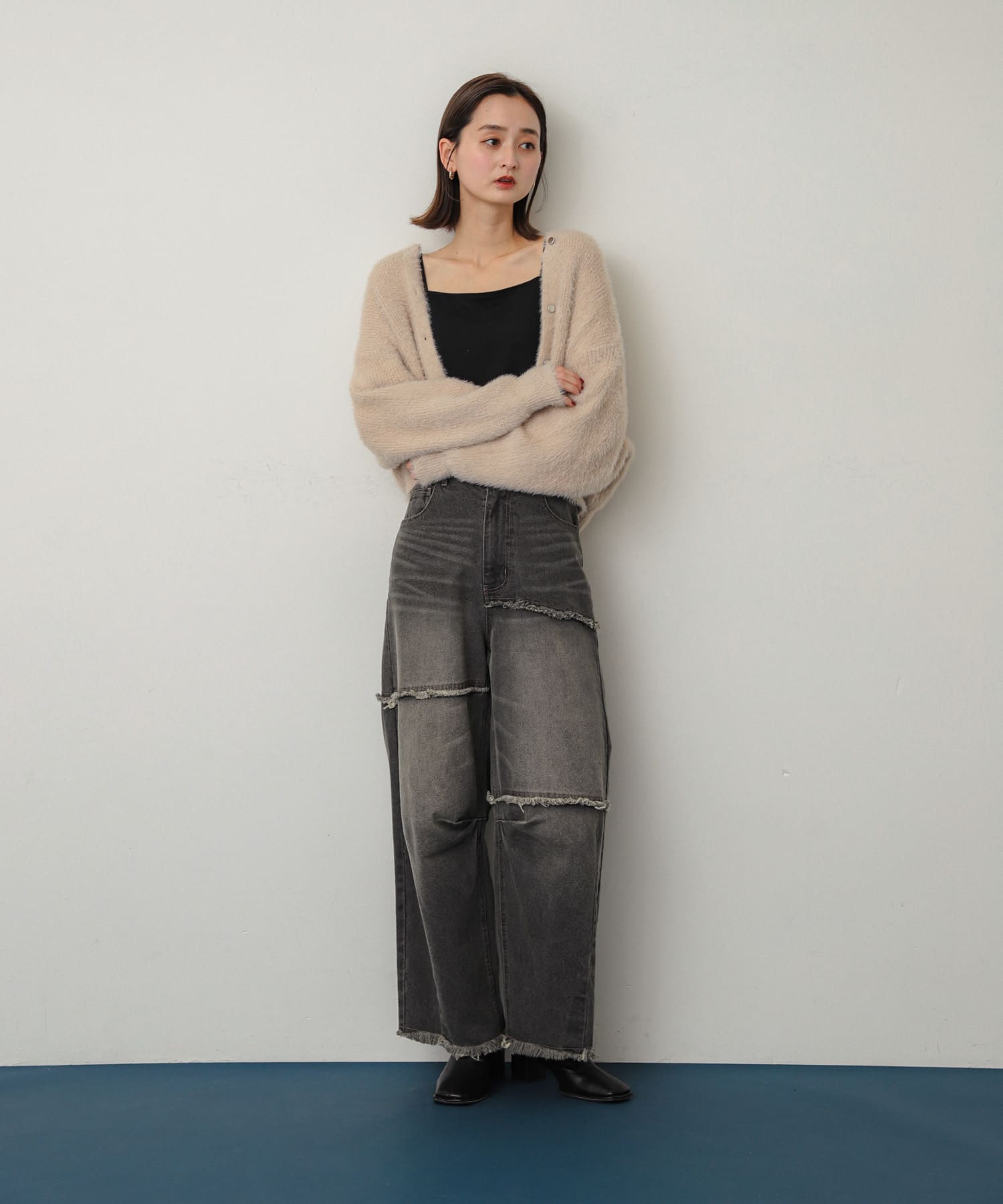 身長：169cm サイズ：one
