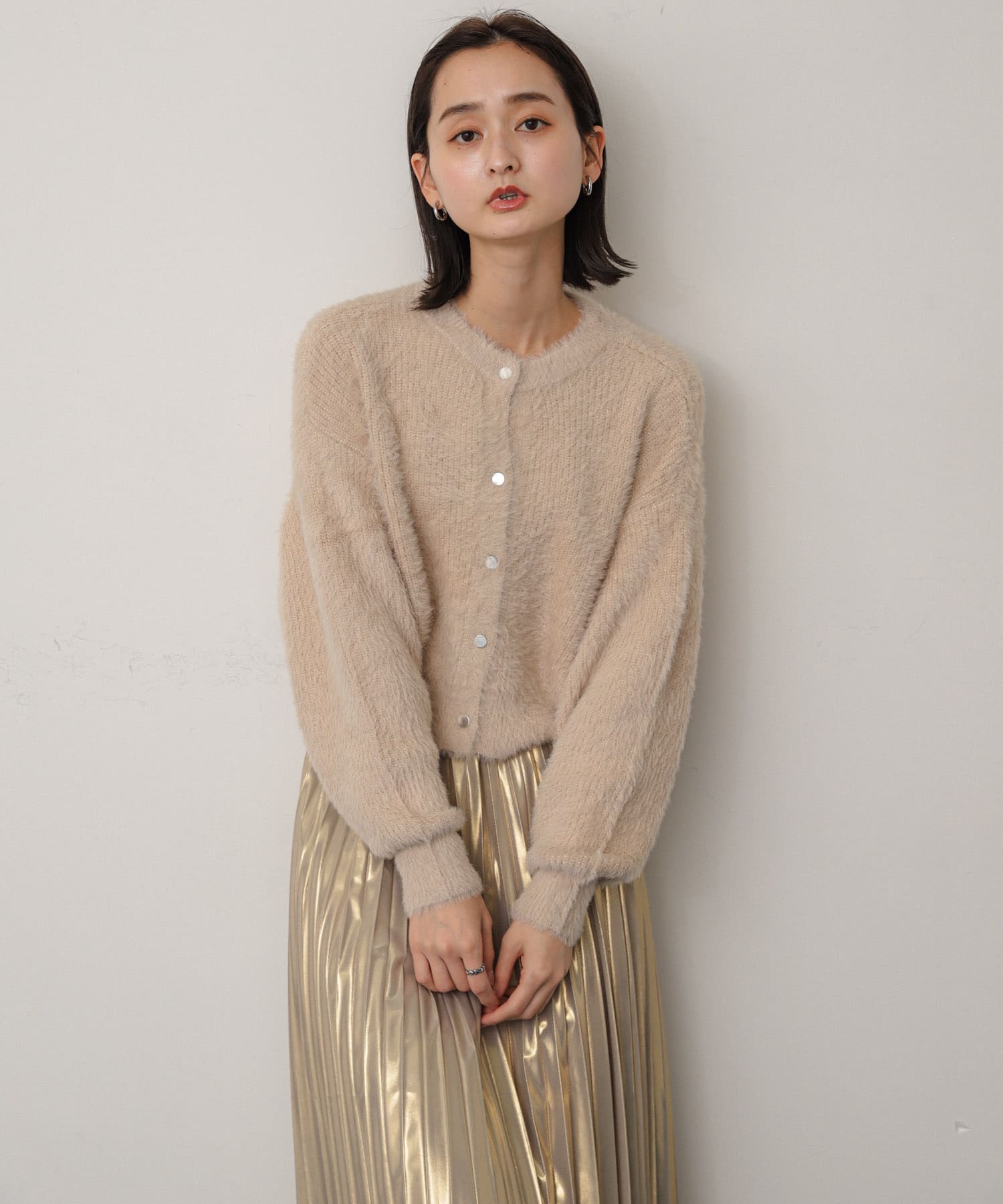 身長：169cm サイズ：one