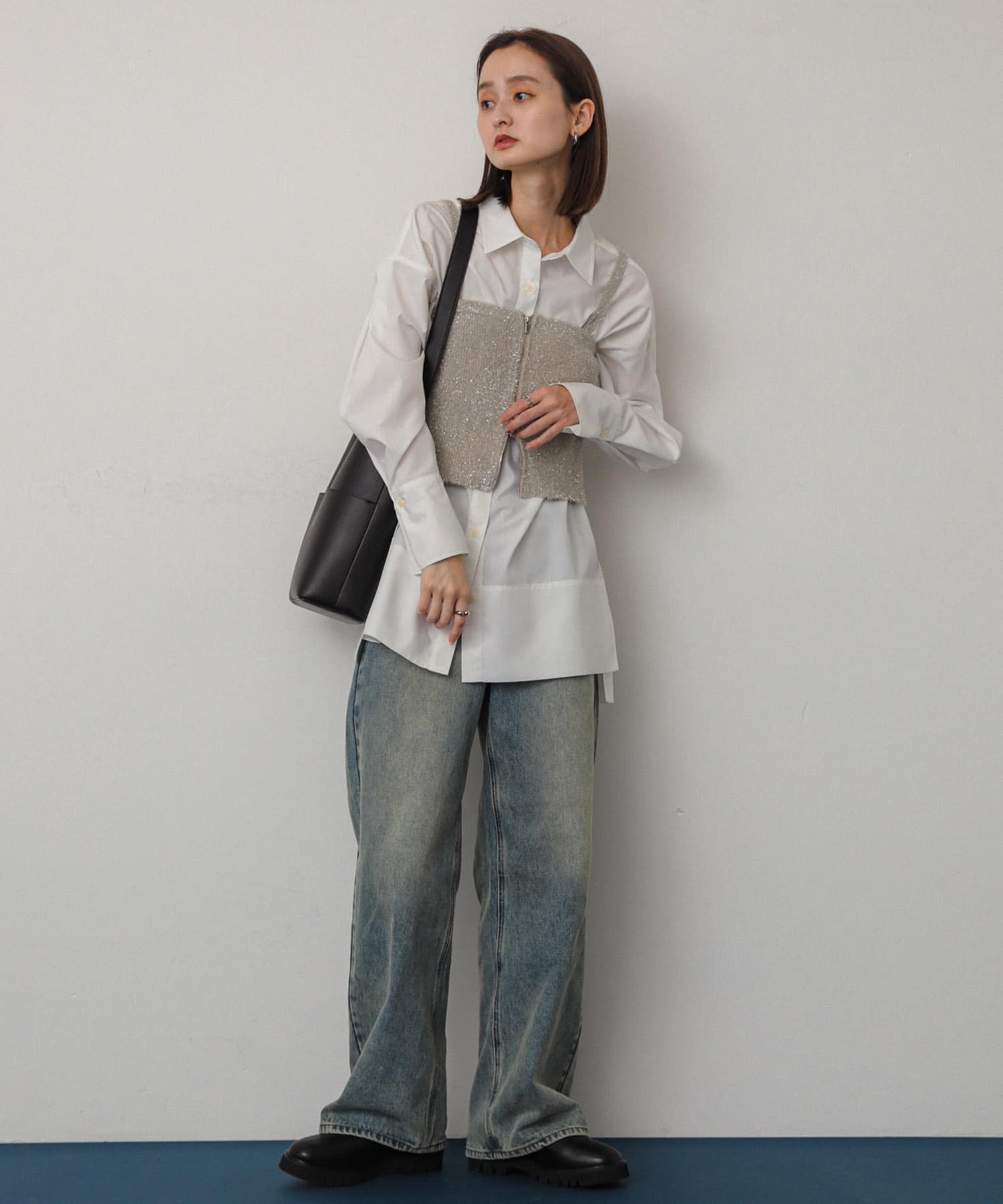 身長：169cm サイズ：one