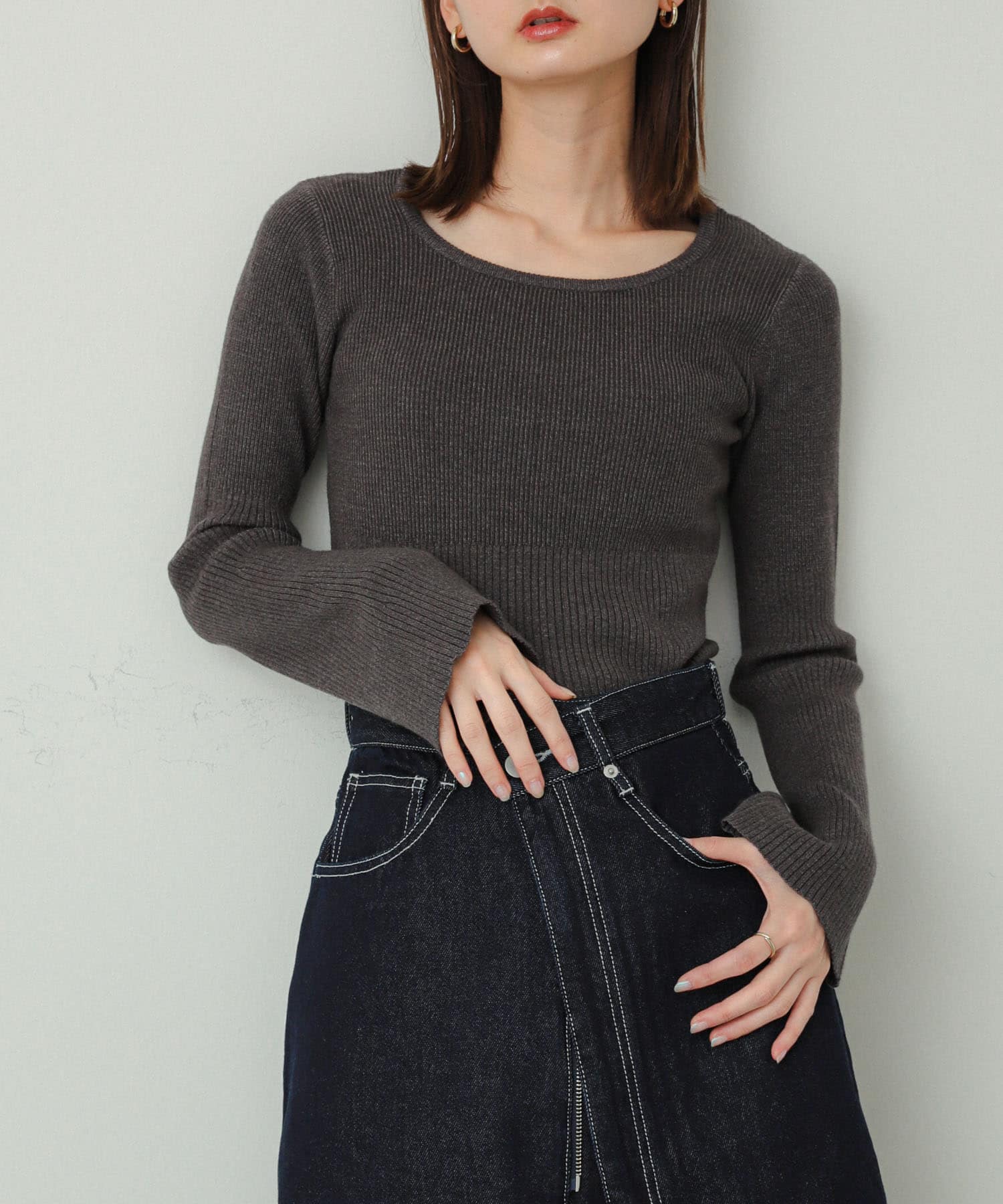身長：169cm サイズ：one