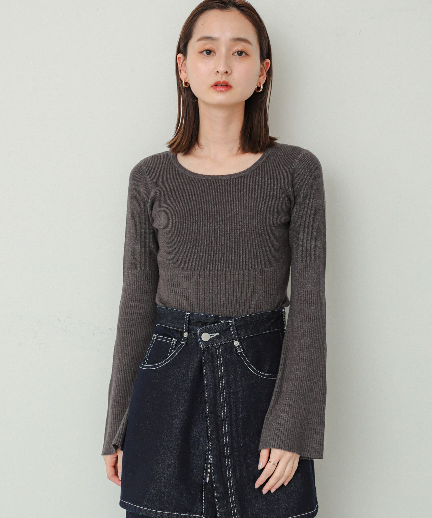 身長：169cm サイズ：one