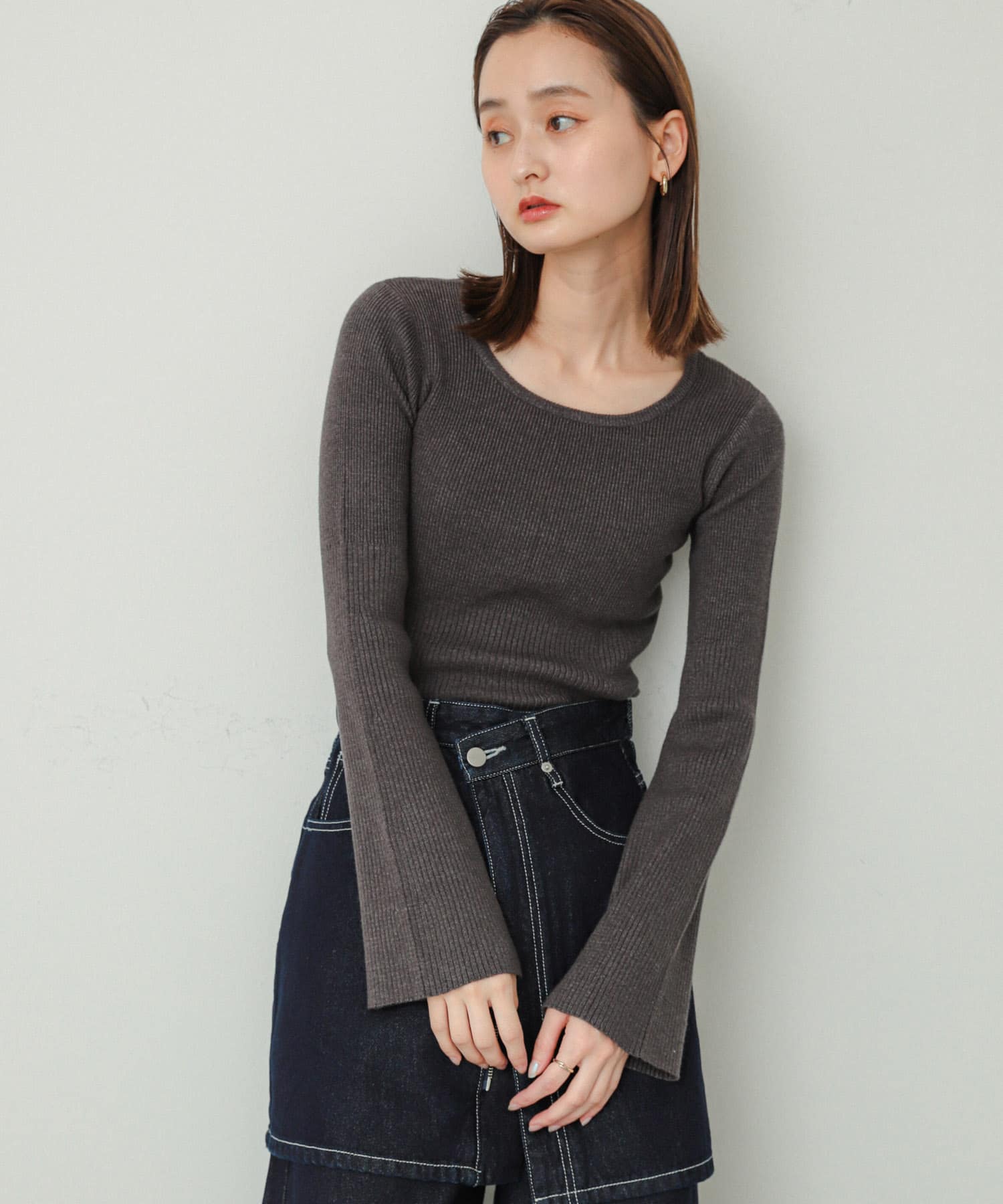 身長：169cm サイズ：one