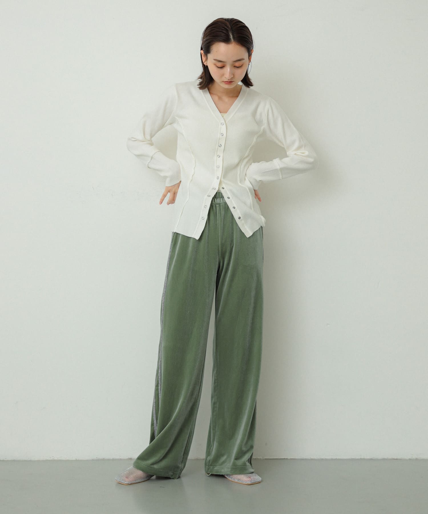 身長：169cm サイズ：one