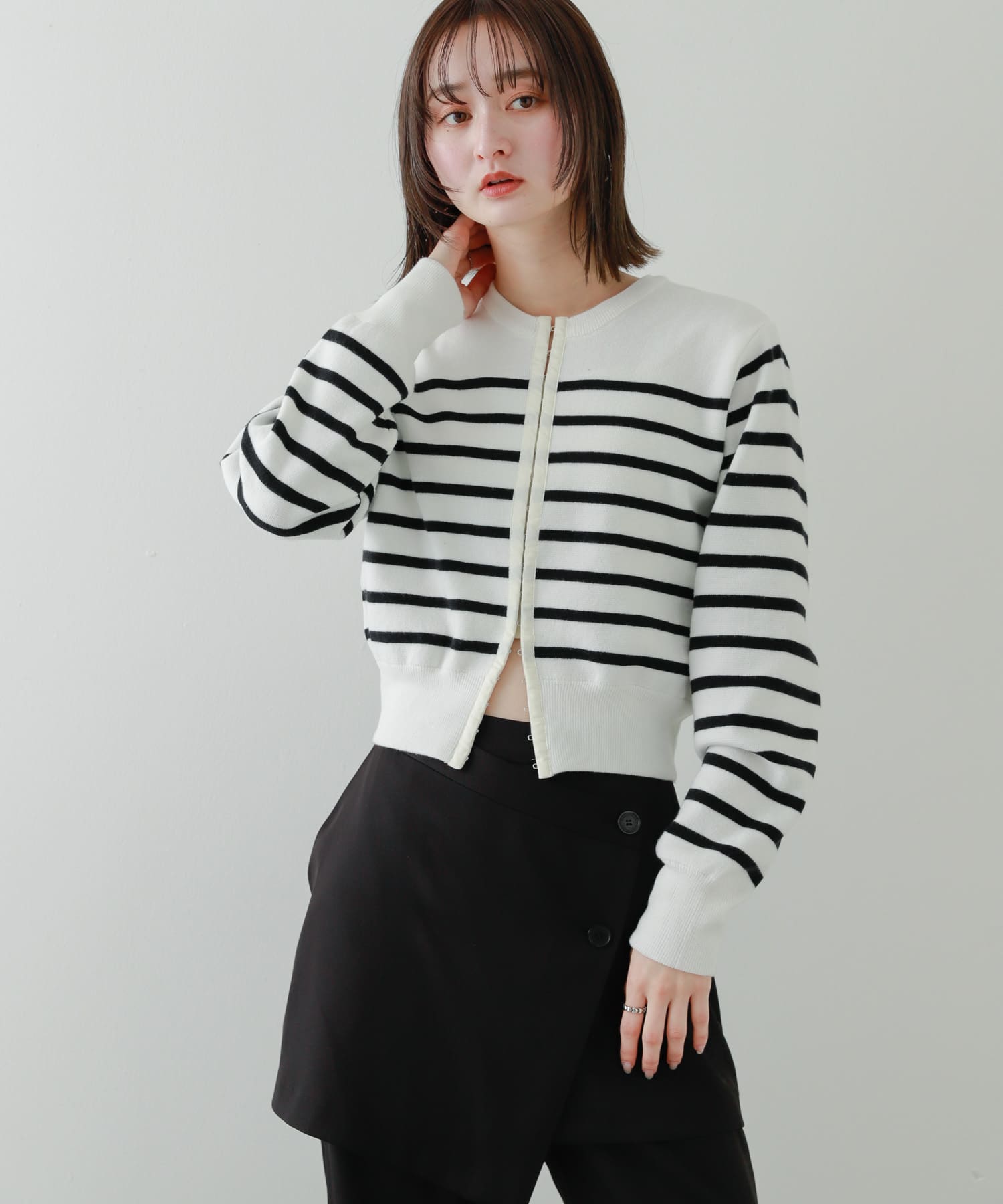 身長：169cm サイズ：one