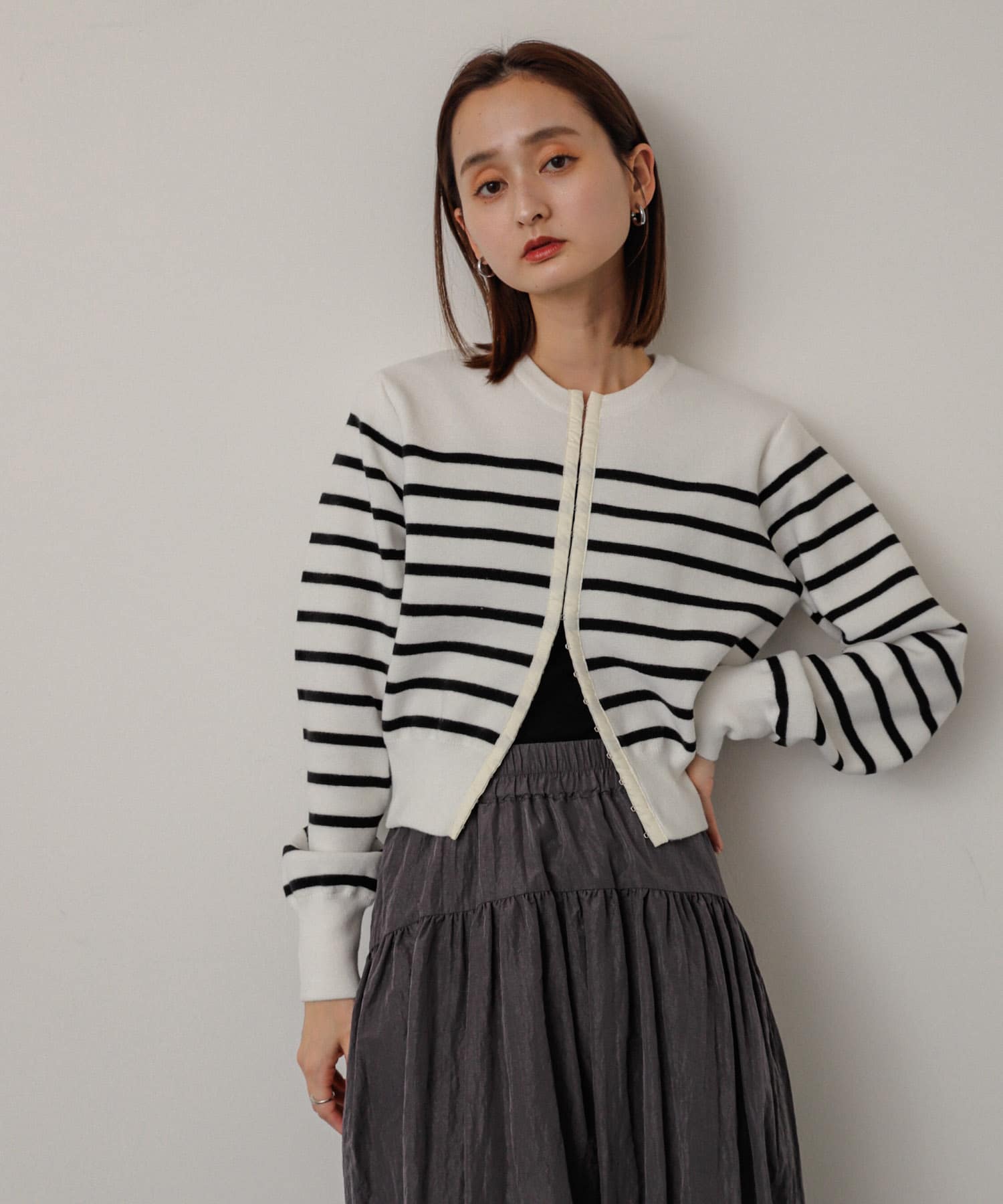 身長：169cm サイズ：one