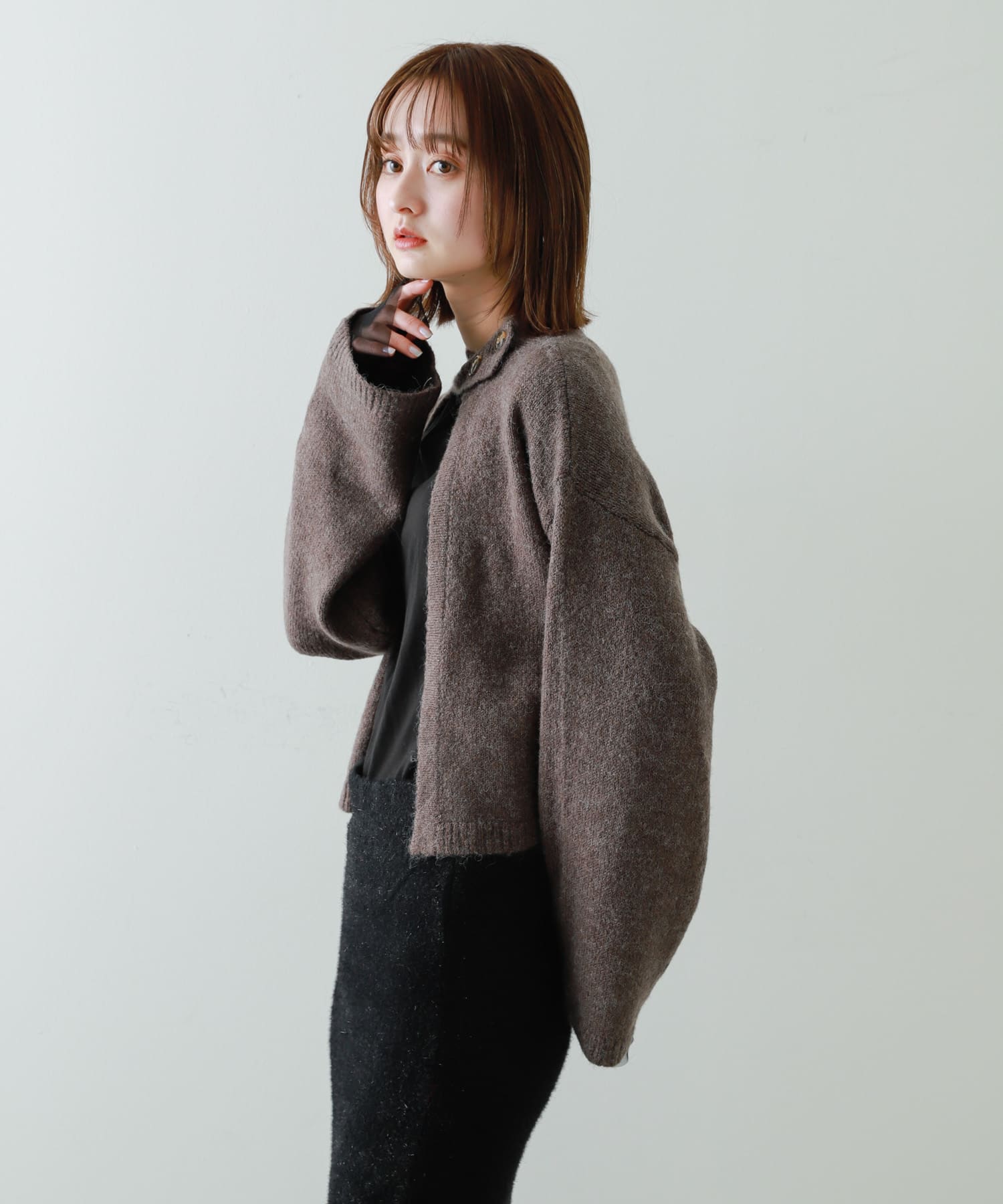 身長：169cm サイズ：one