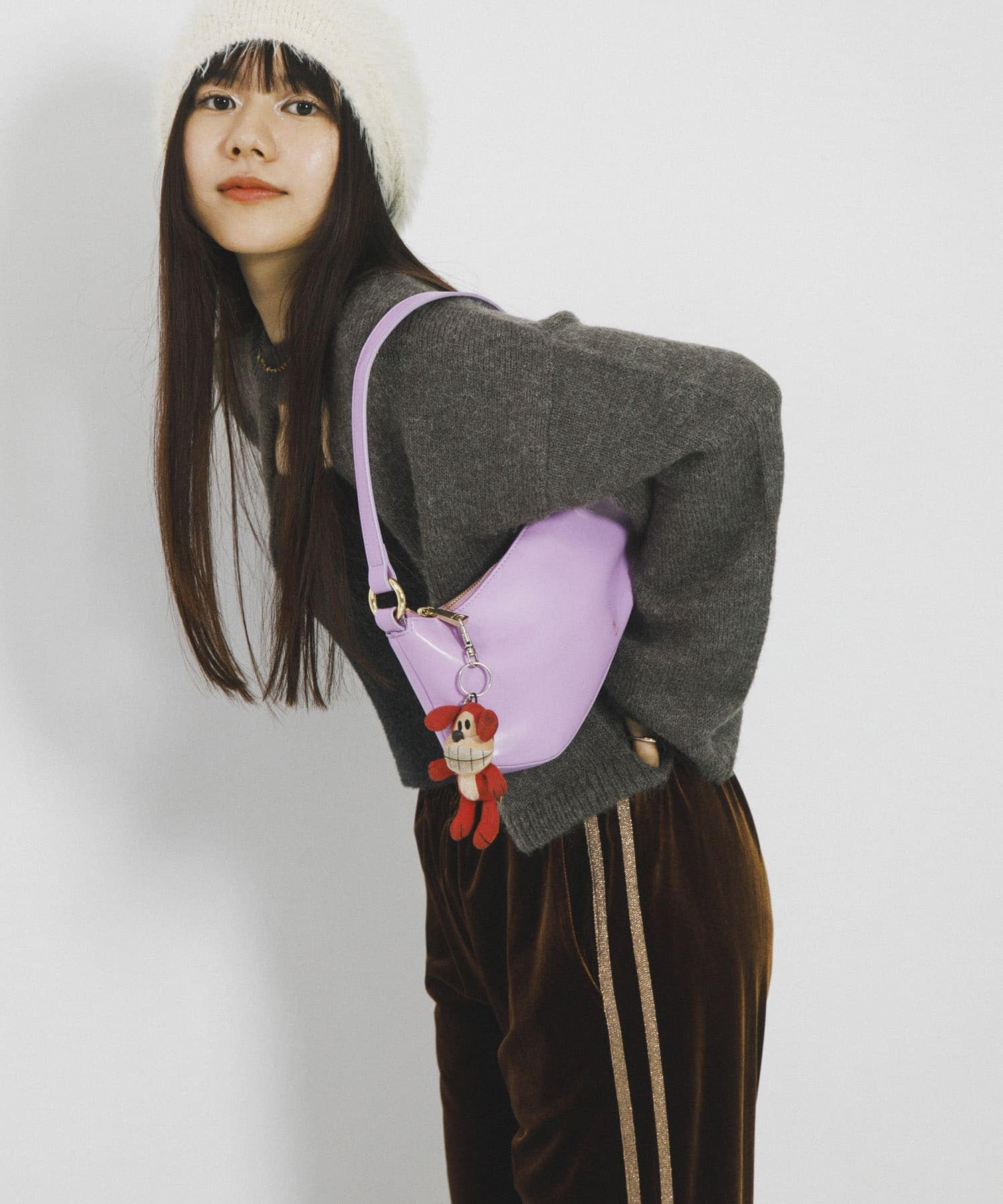 身長：156cm サイズ：one