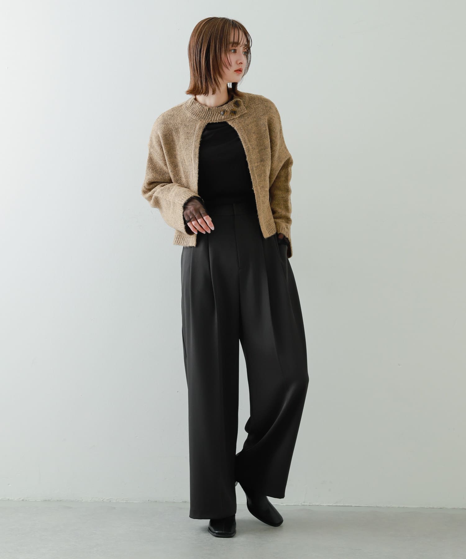 身長：169cm サイズ：one