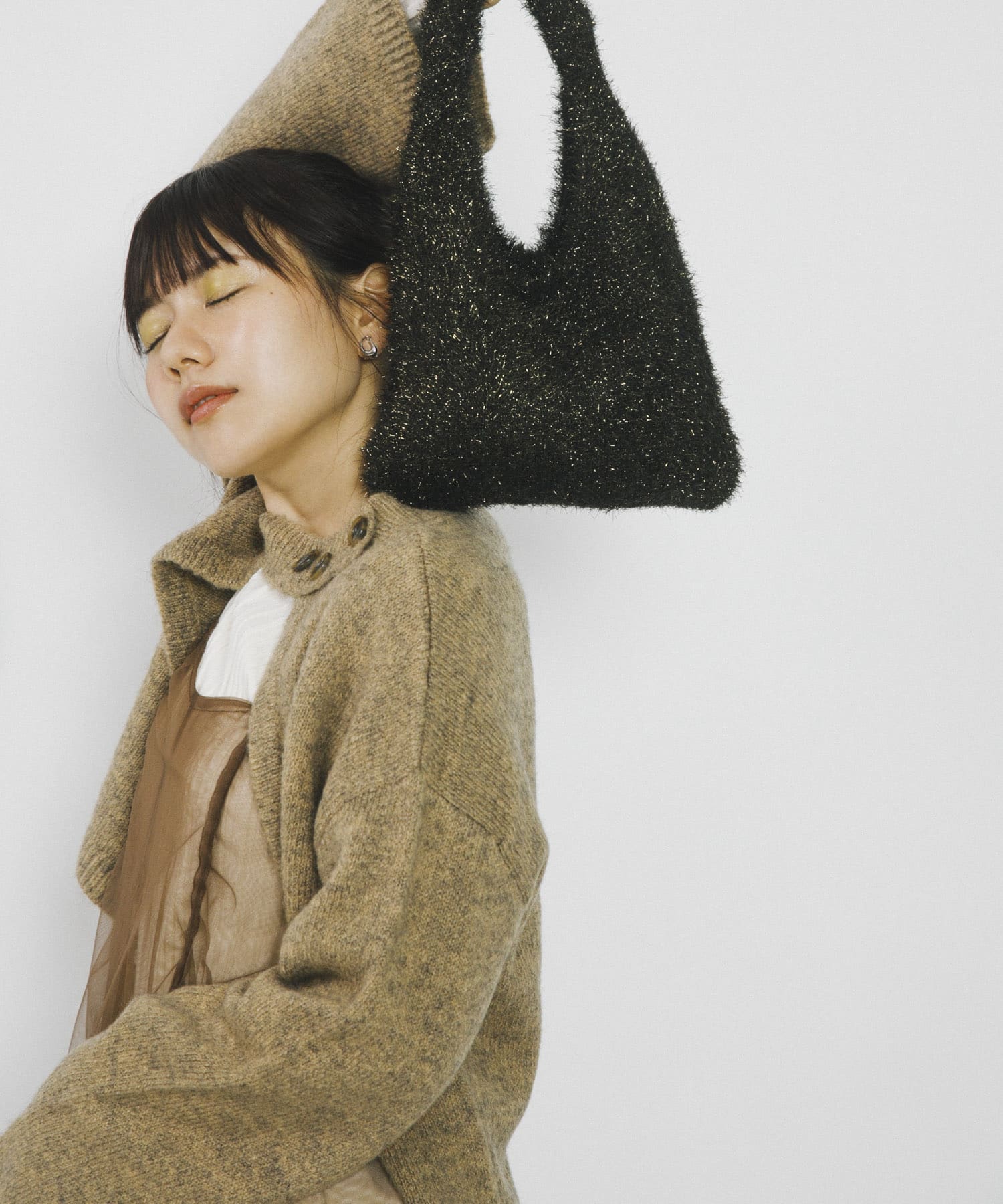 身長：156cm サイズ：one