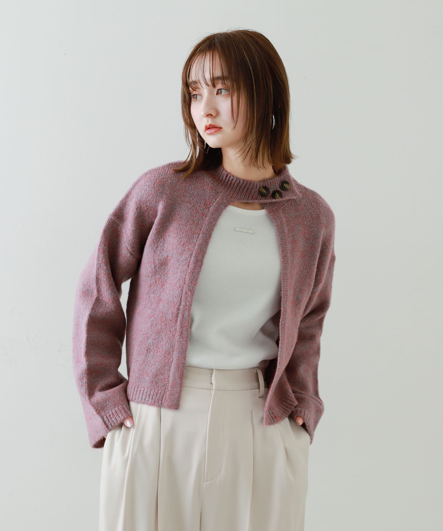 身長：169cm サイズ：one