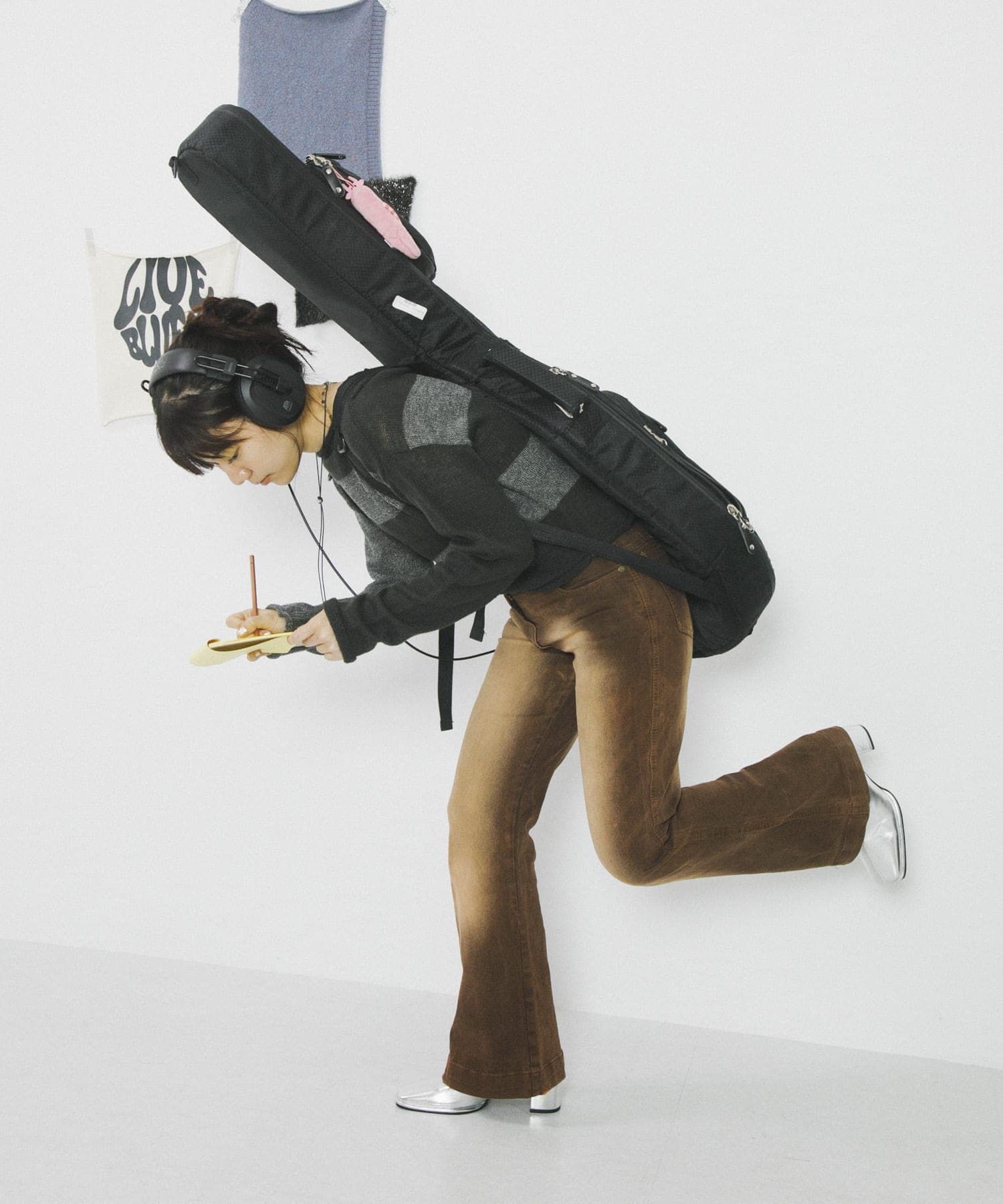 身長：156cm サイズ：one