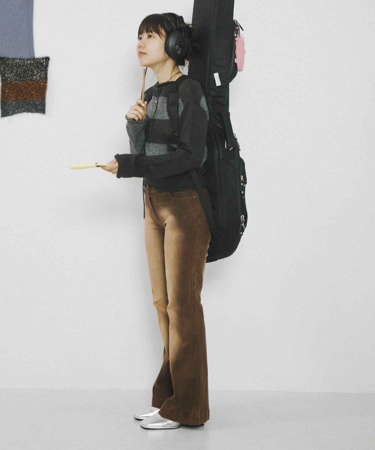 身長：156cm サイズ：one