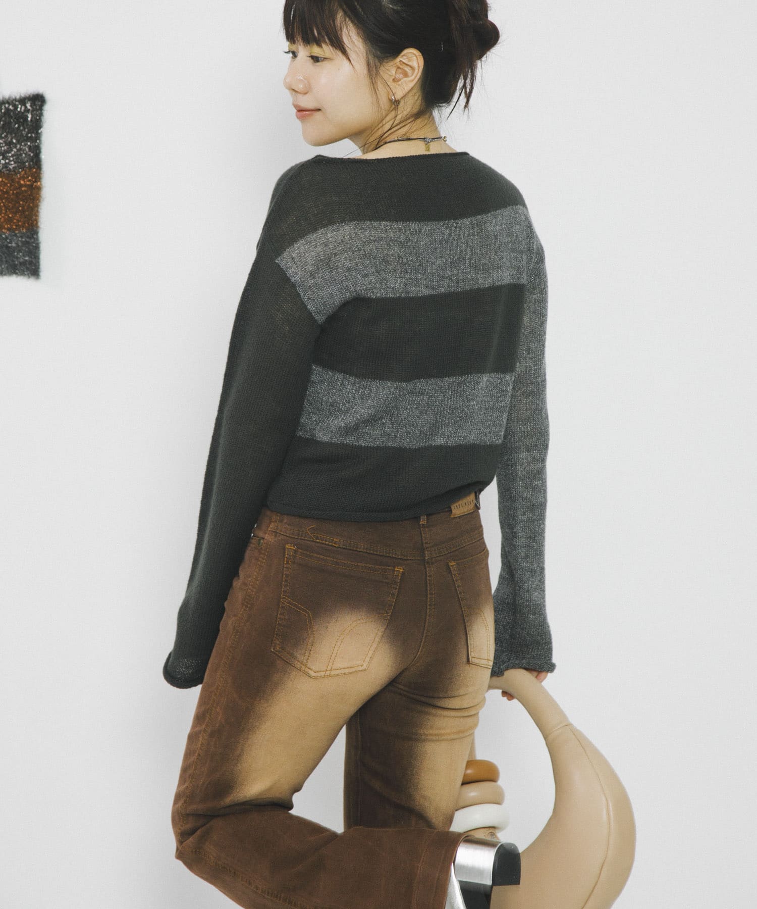 身長：156cm サイズ：one