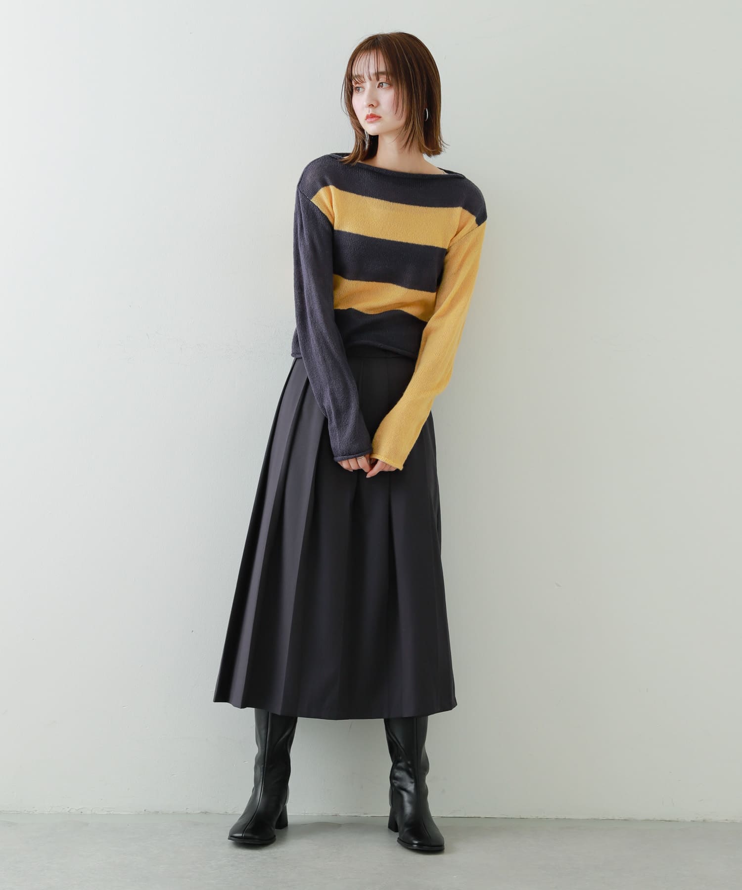 身長：169cm サイズ：one