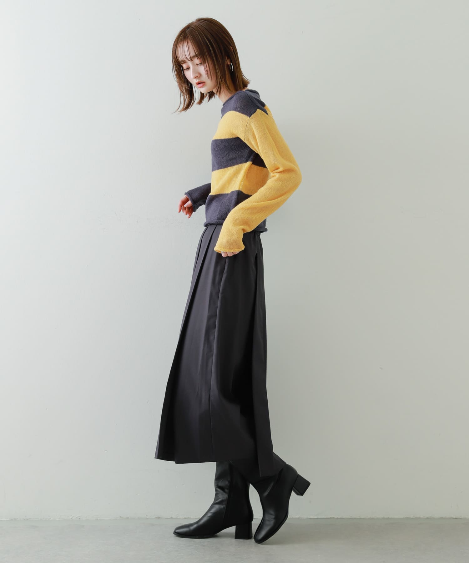 身長：169cm サイズ：one