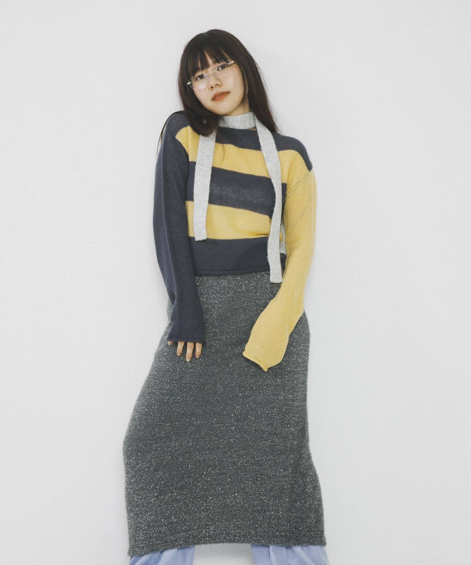 身長：156cm サイズ：one