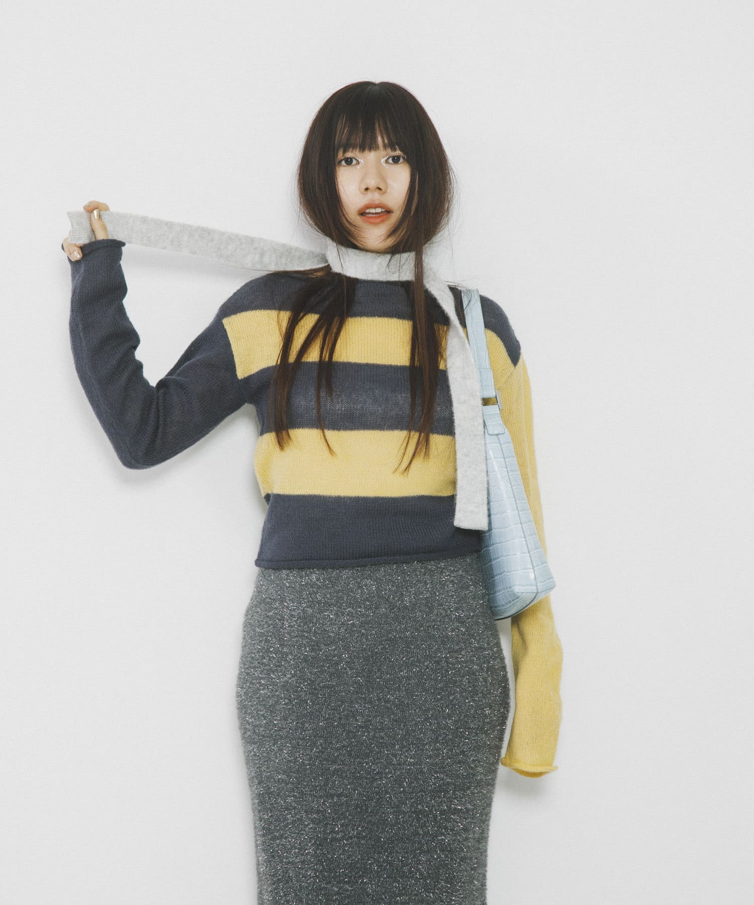身長：156cm サイズ：one