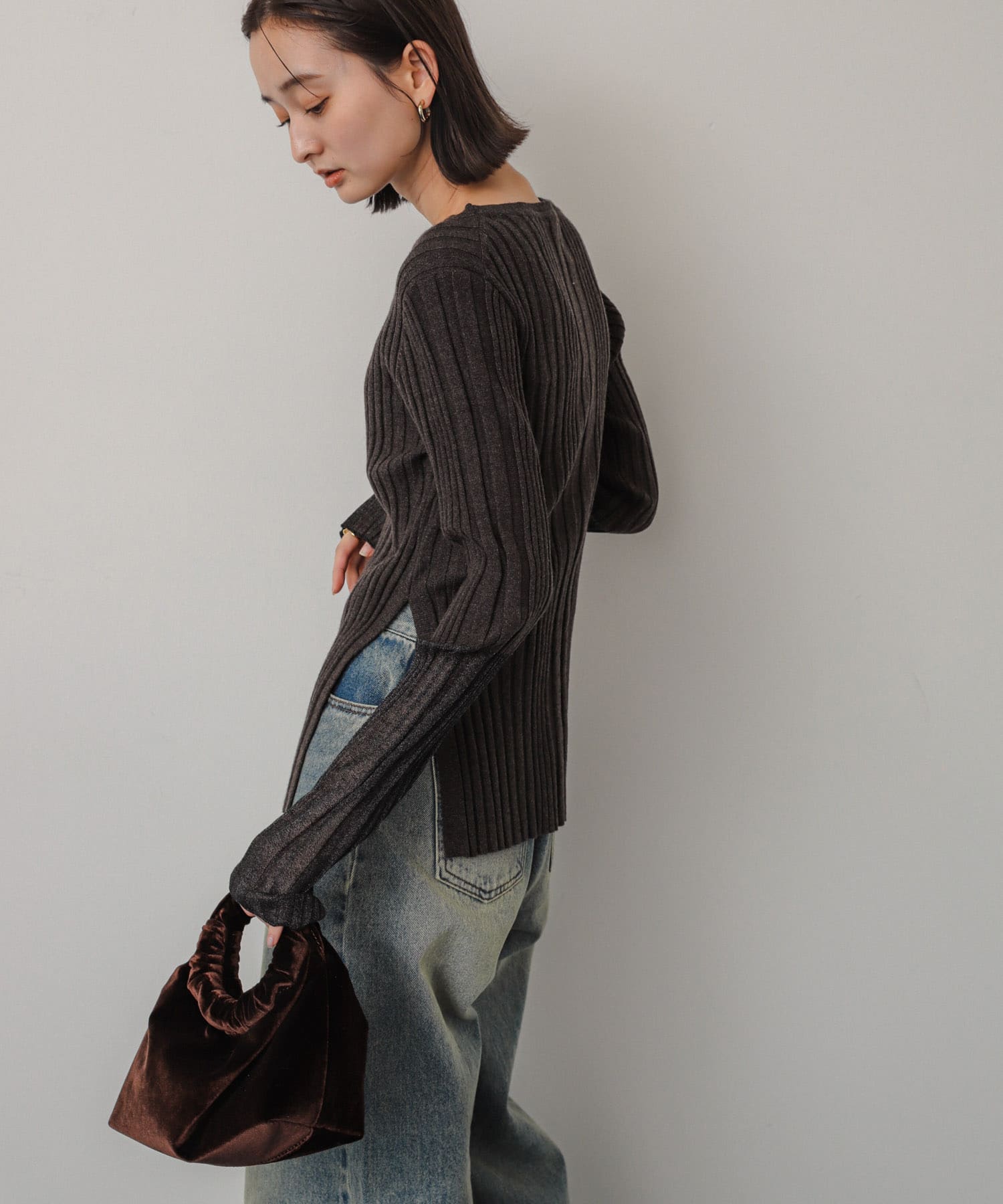 身長：169cm サイズ：one