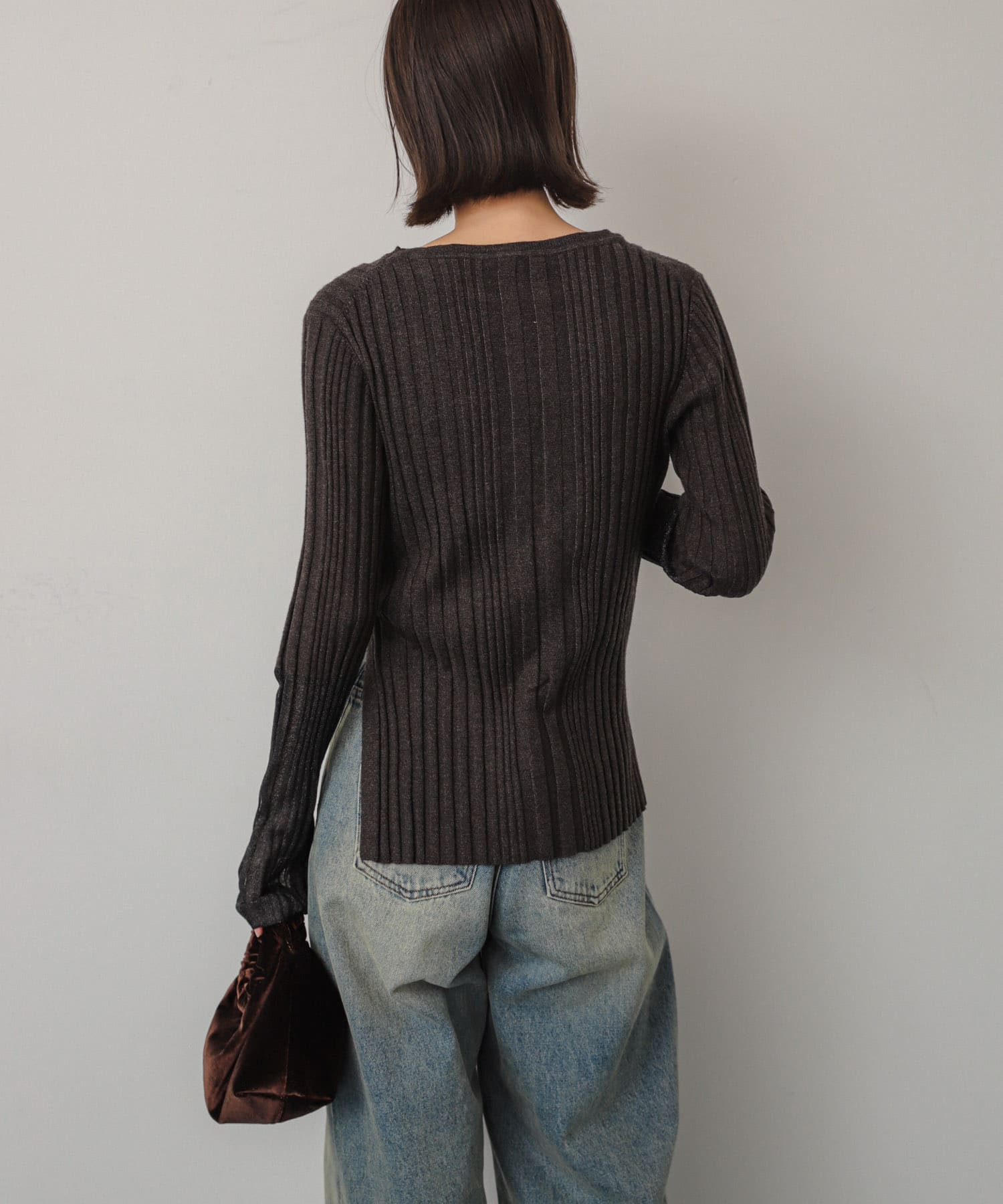 身長：169cm サイズ：one