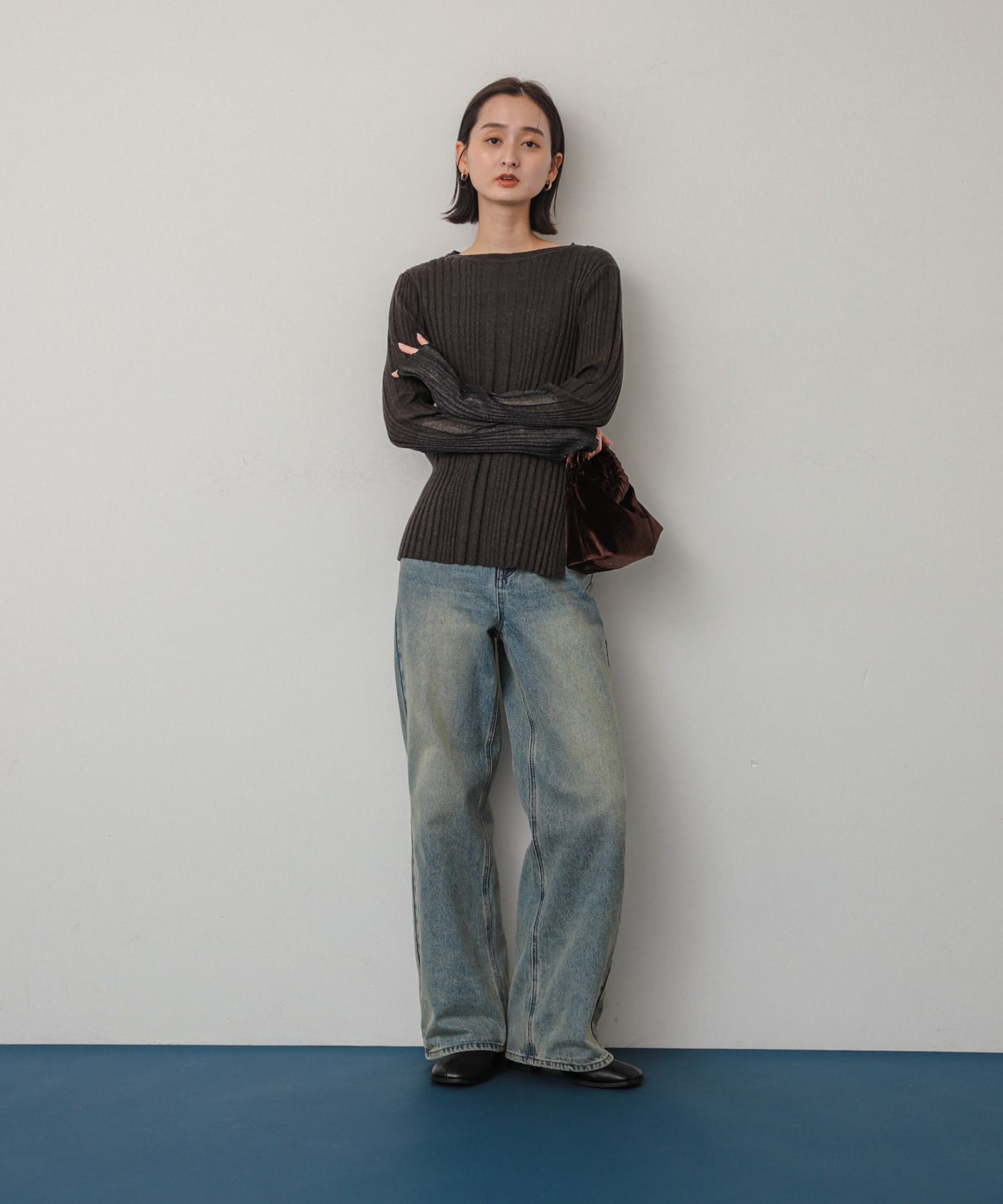 身長：169cm サイズ：one