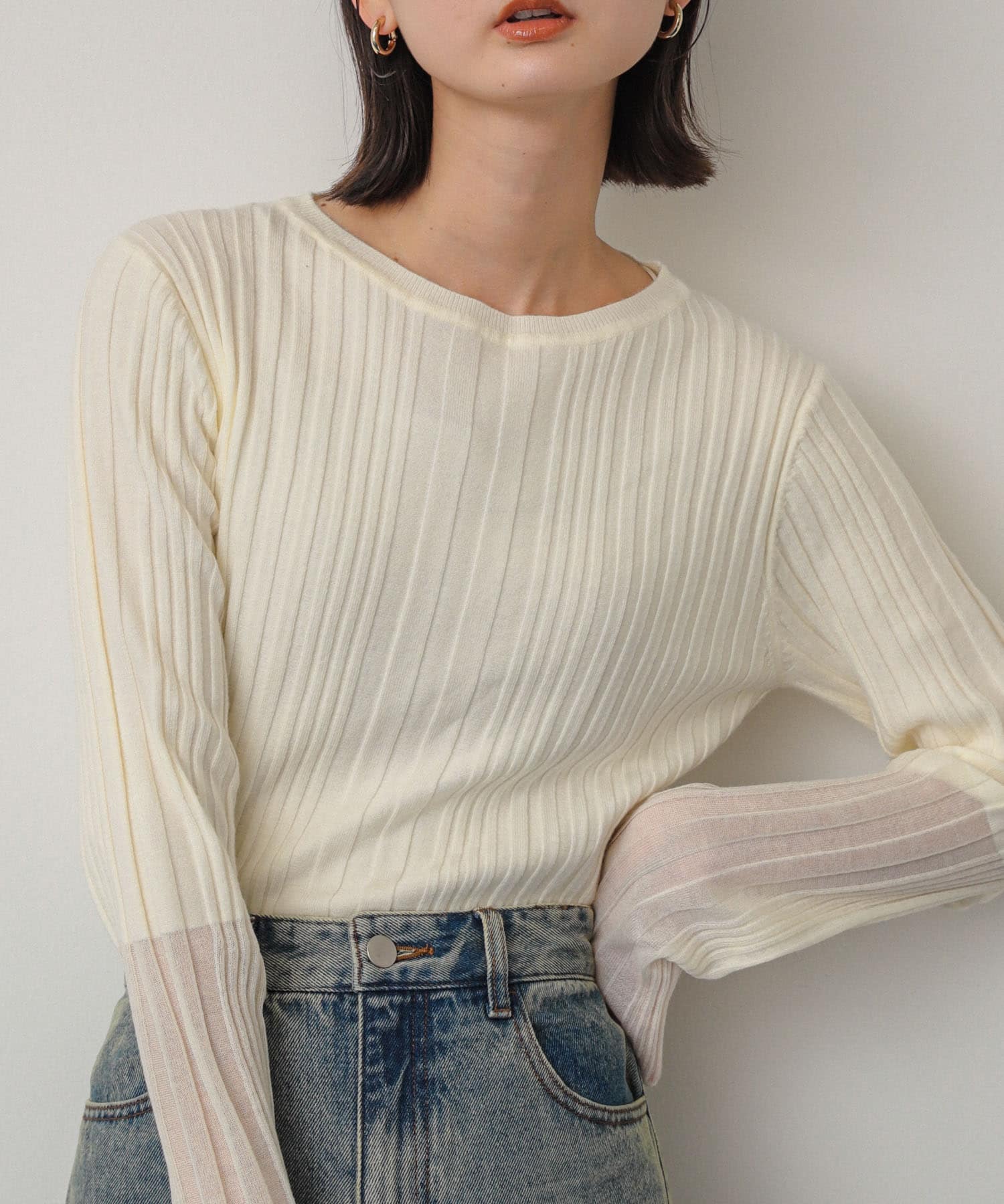 身長：169cm サイズ：one