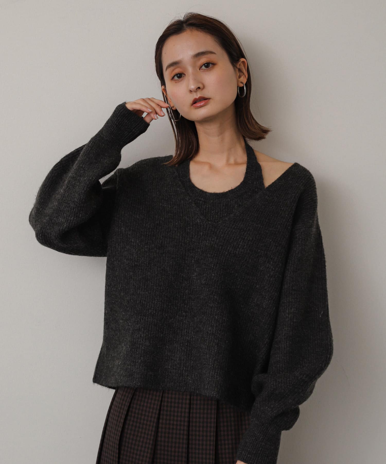 身長：169cm サイズ：one