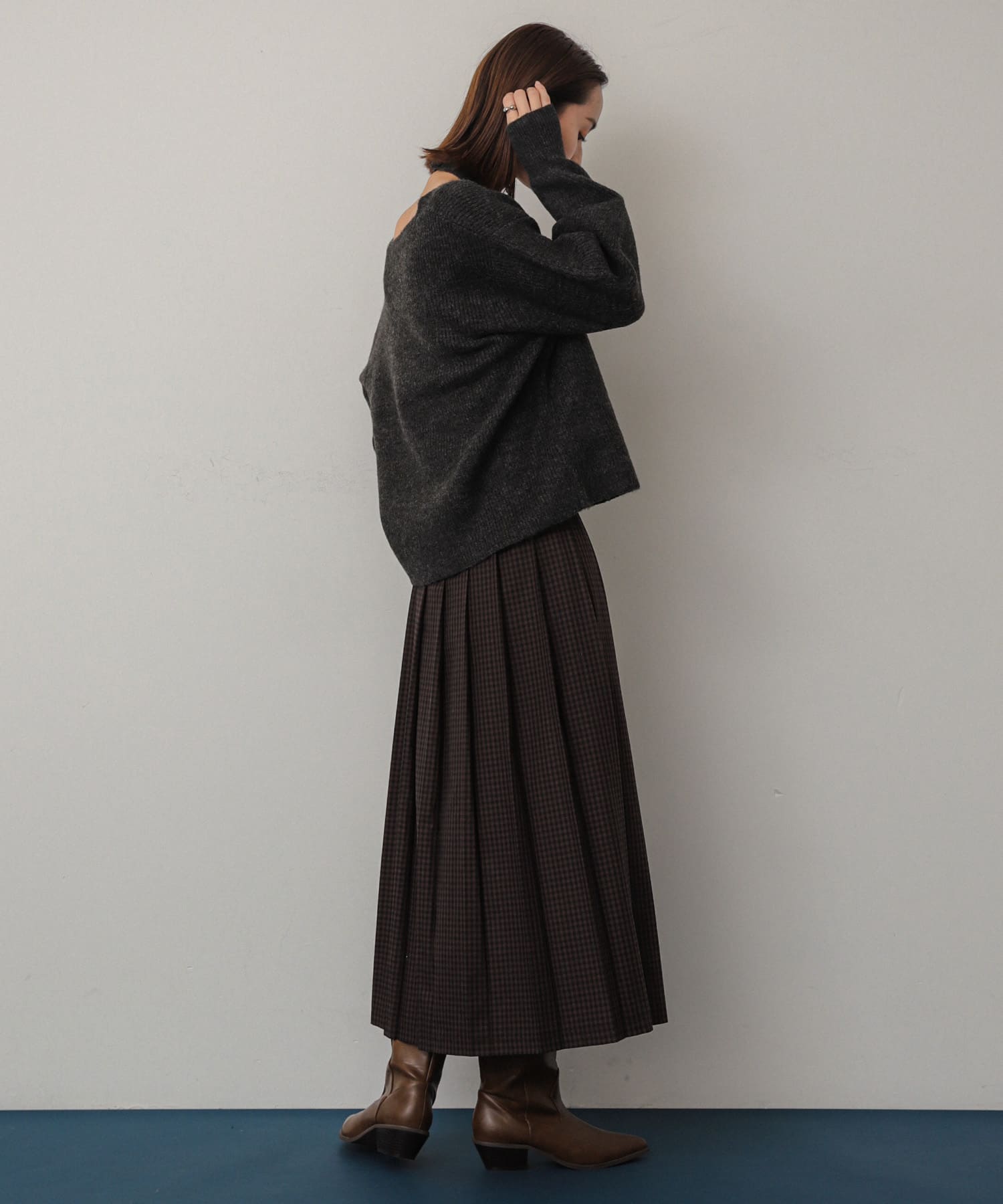 身長：169cm サイズ：one
